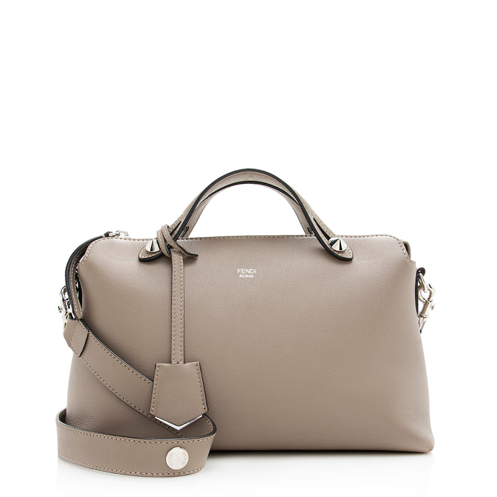 Fendi Calfskin By The Way Boston Bag Shf Small Satchel Bag