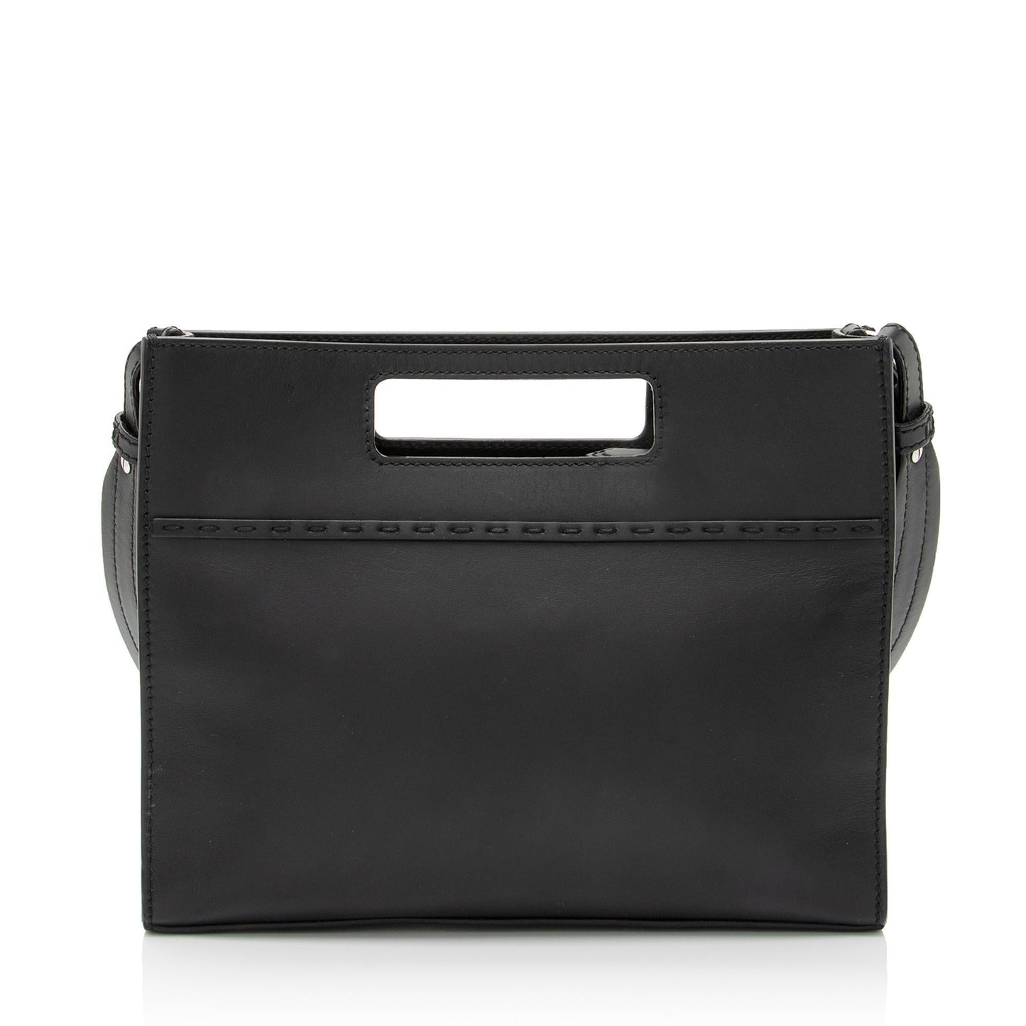 Fendi Calfskin Cutout Handle Shopper Tote Shf 4Nys6A Mini Tote Bag