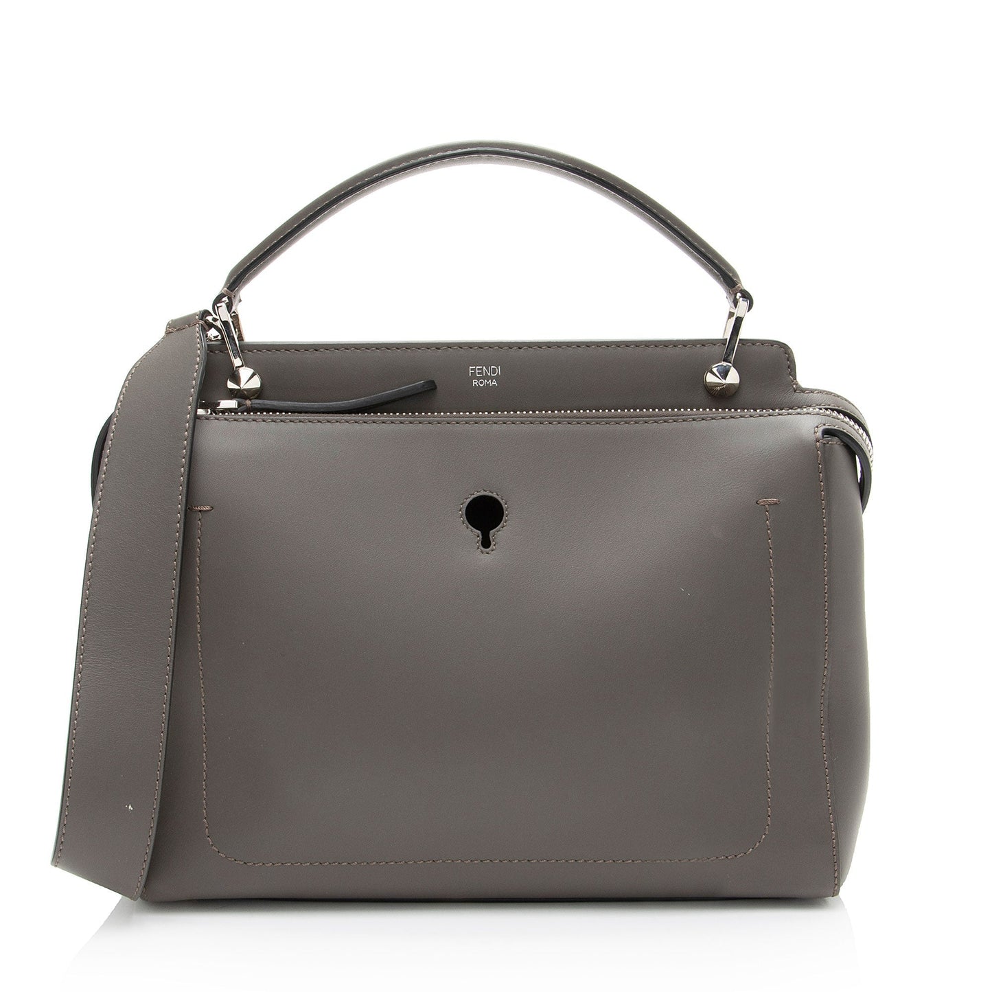 Fendi Calfskin Dotcom Satchel Medium Satchel Bag