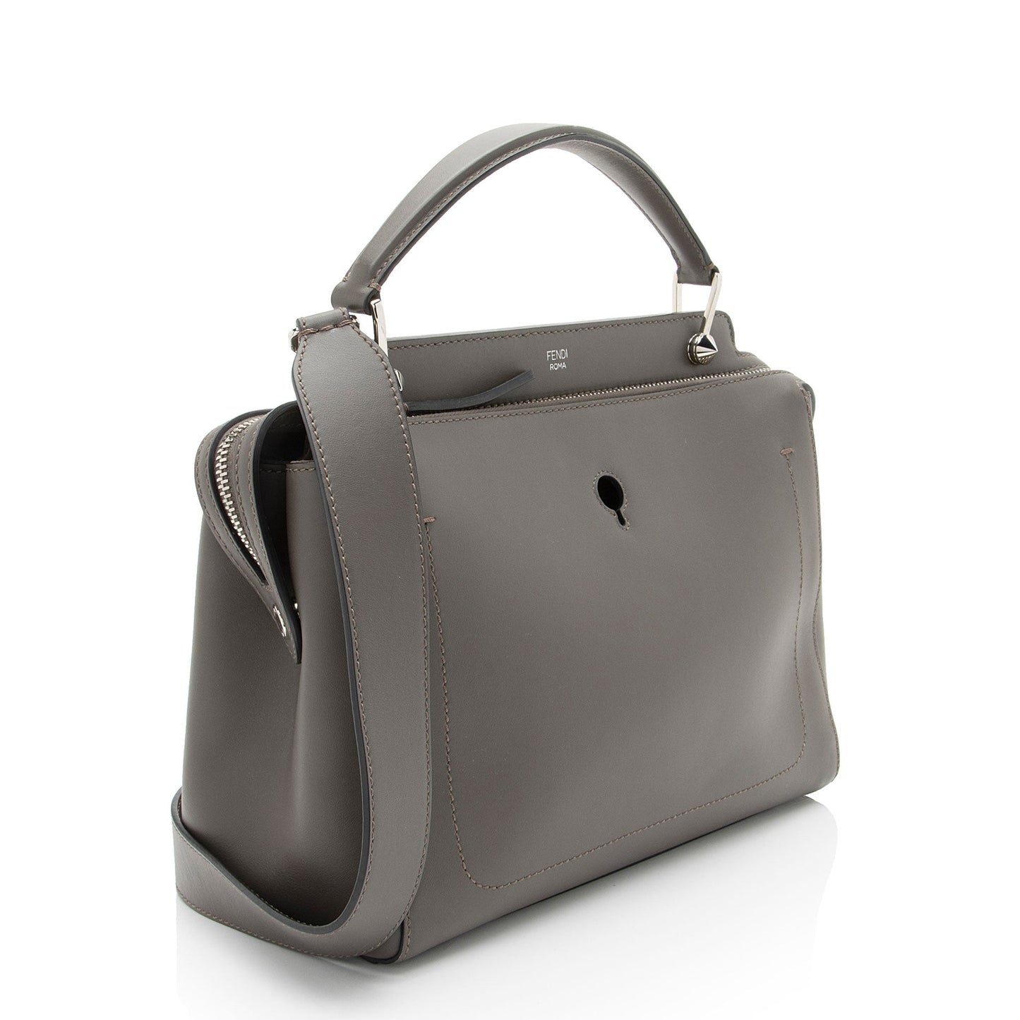 Fendi Calfskin Dotcom Satchel Medium Satchel Bag