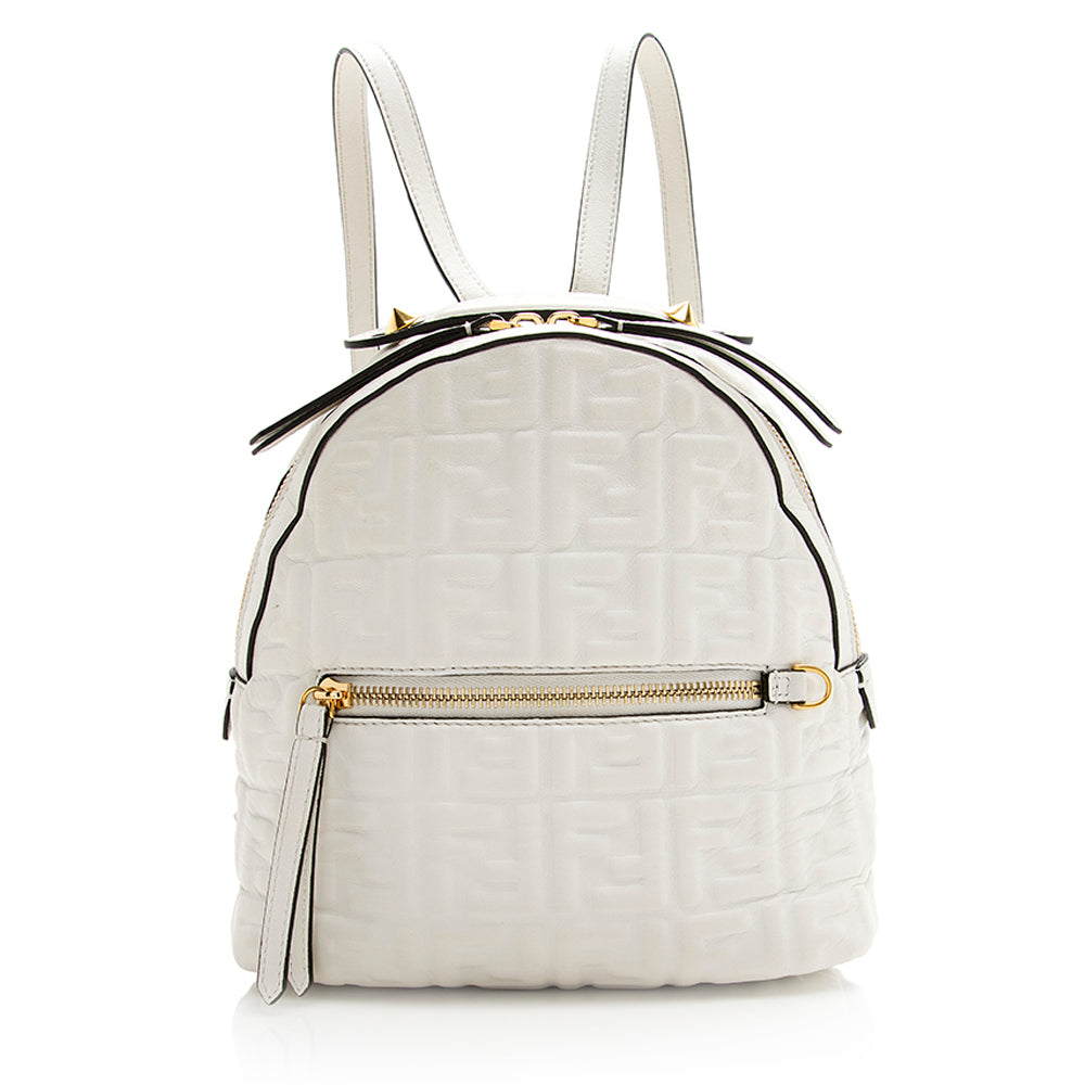 Fendi Calfskin Ff Backpack Shf Mini Shoulder Bag