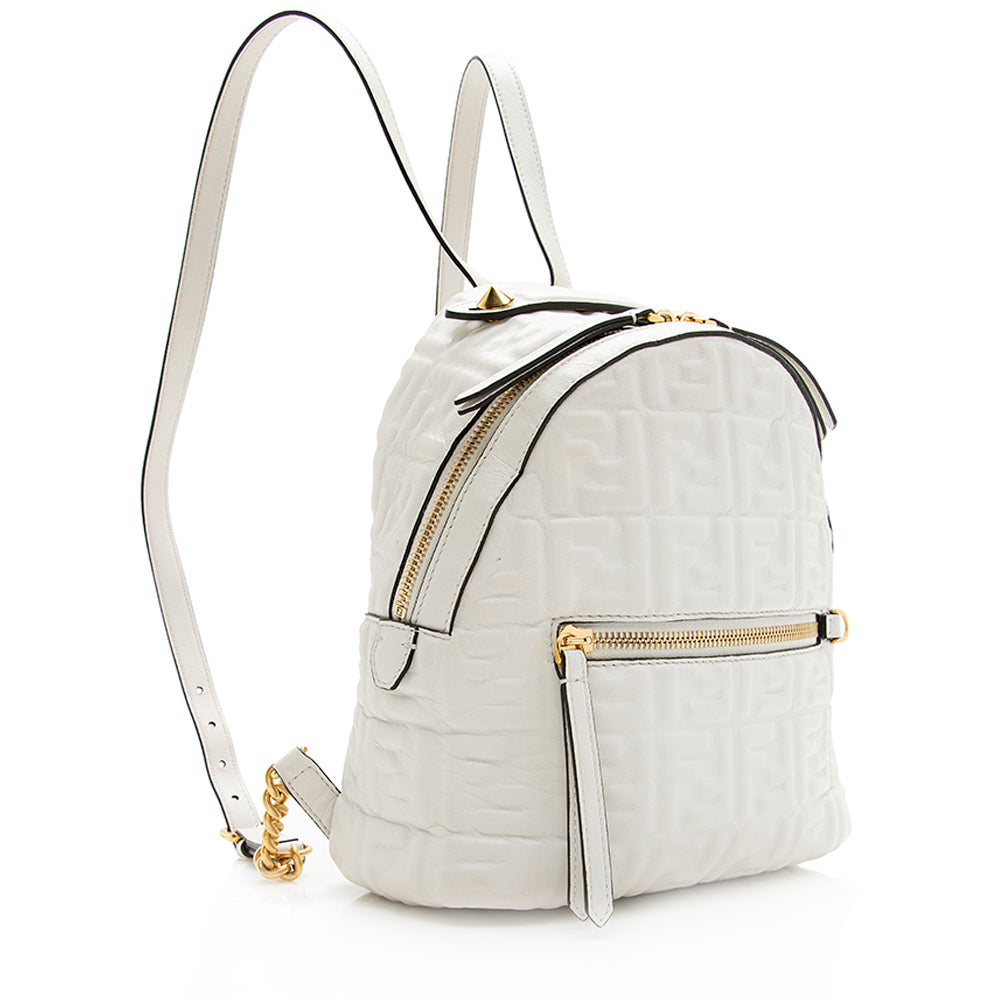 Fendi Calfskin Ff Backpack Shf Mini Shoulder Bag