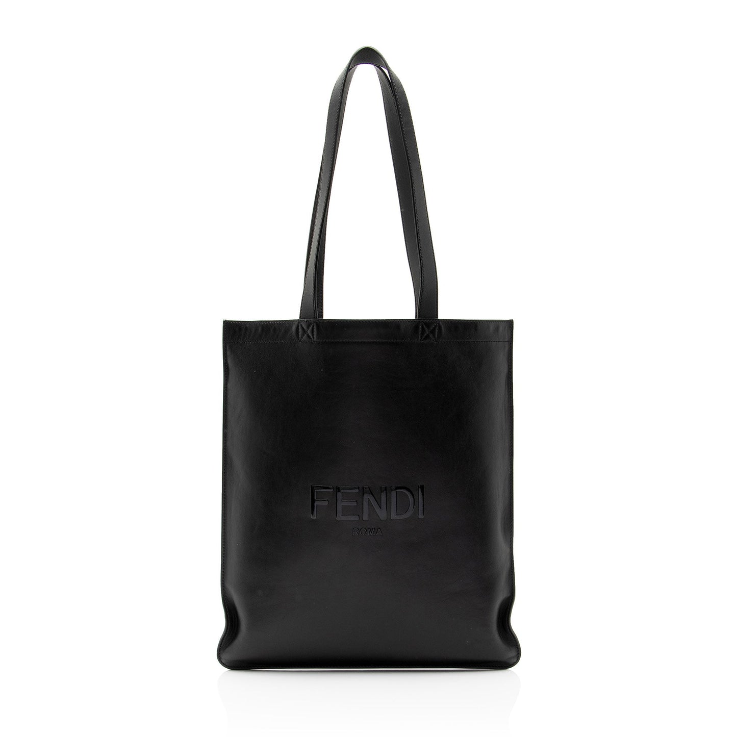 Fendi Calfskin Flat N S Tote Shf Vlwv6D Logo Shoes