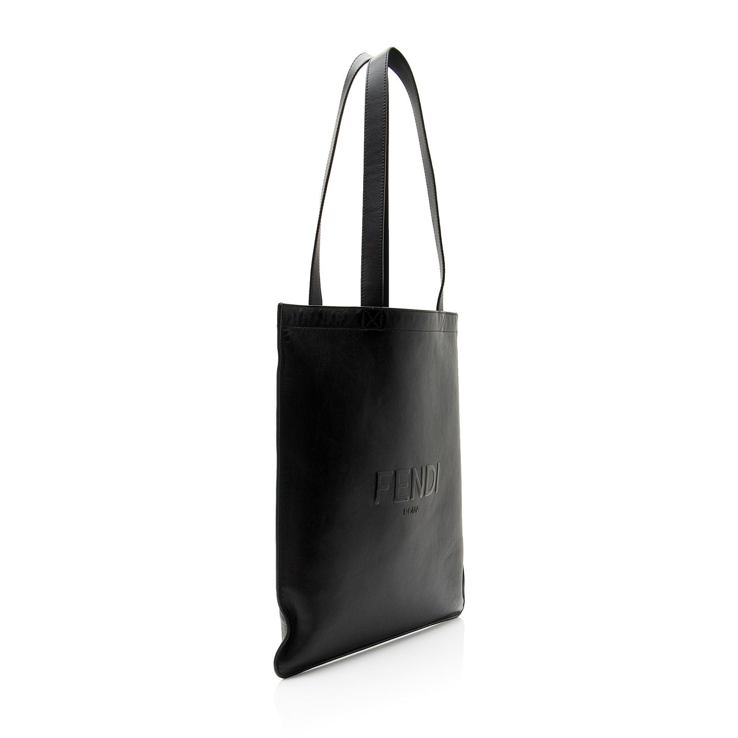 Fendi Calfskin Flat N S Tote Shf Vlwv6D Logo Shoes