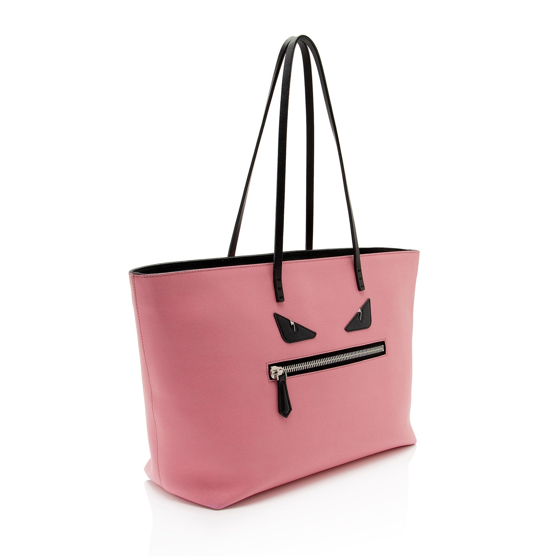 Fendi Calfskin Monster Roll Tote Shf Epg09I Tote Bag