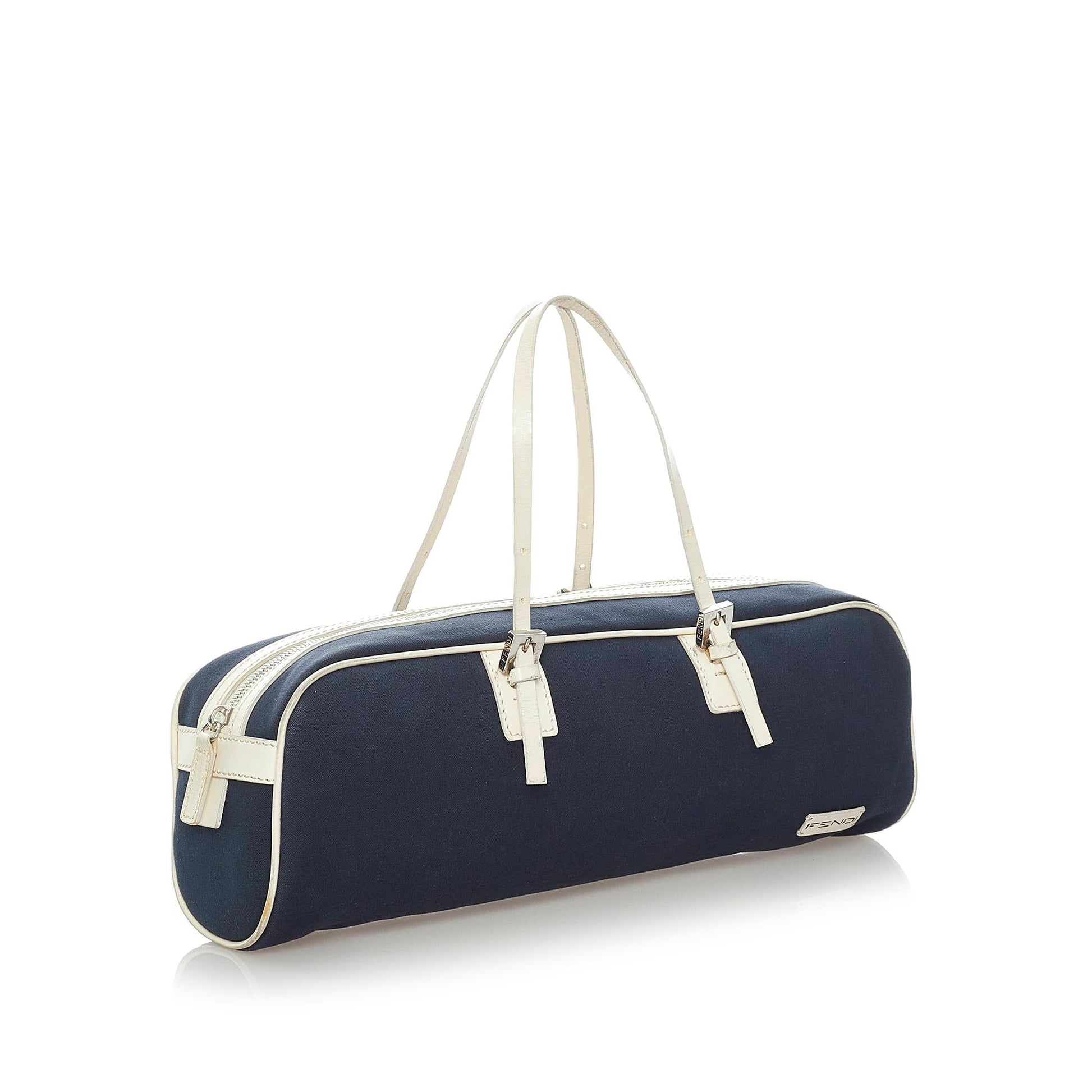Fendi Handbag Shg Canvas Satchel Bag