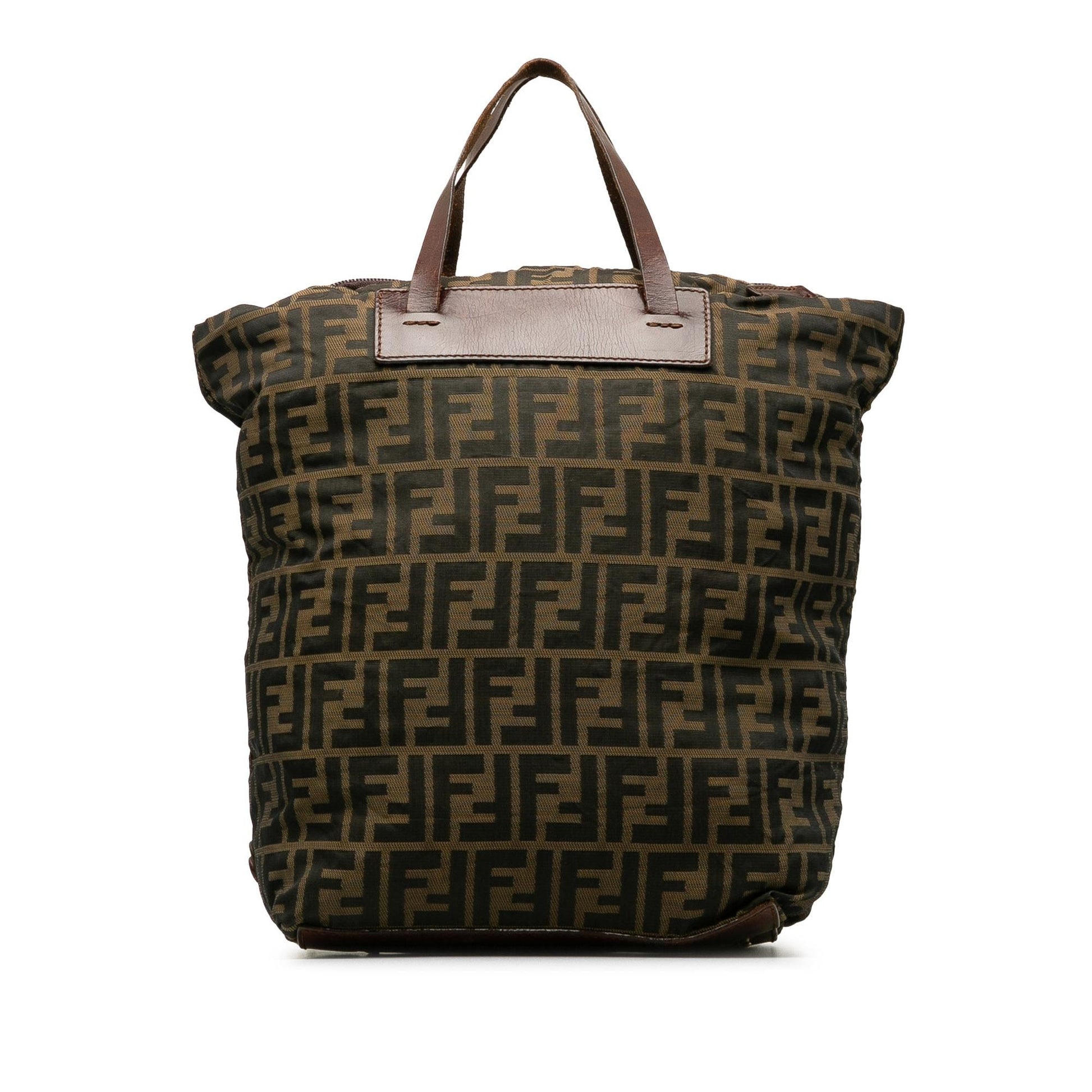 Fendi Zucca Tote Shg Tjwrnh Canvas Tote Bag