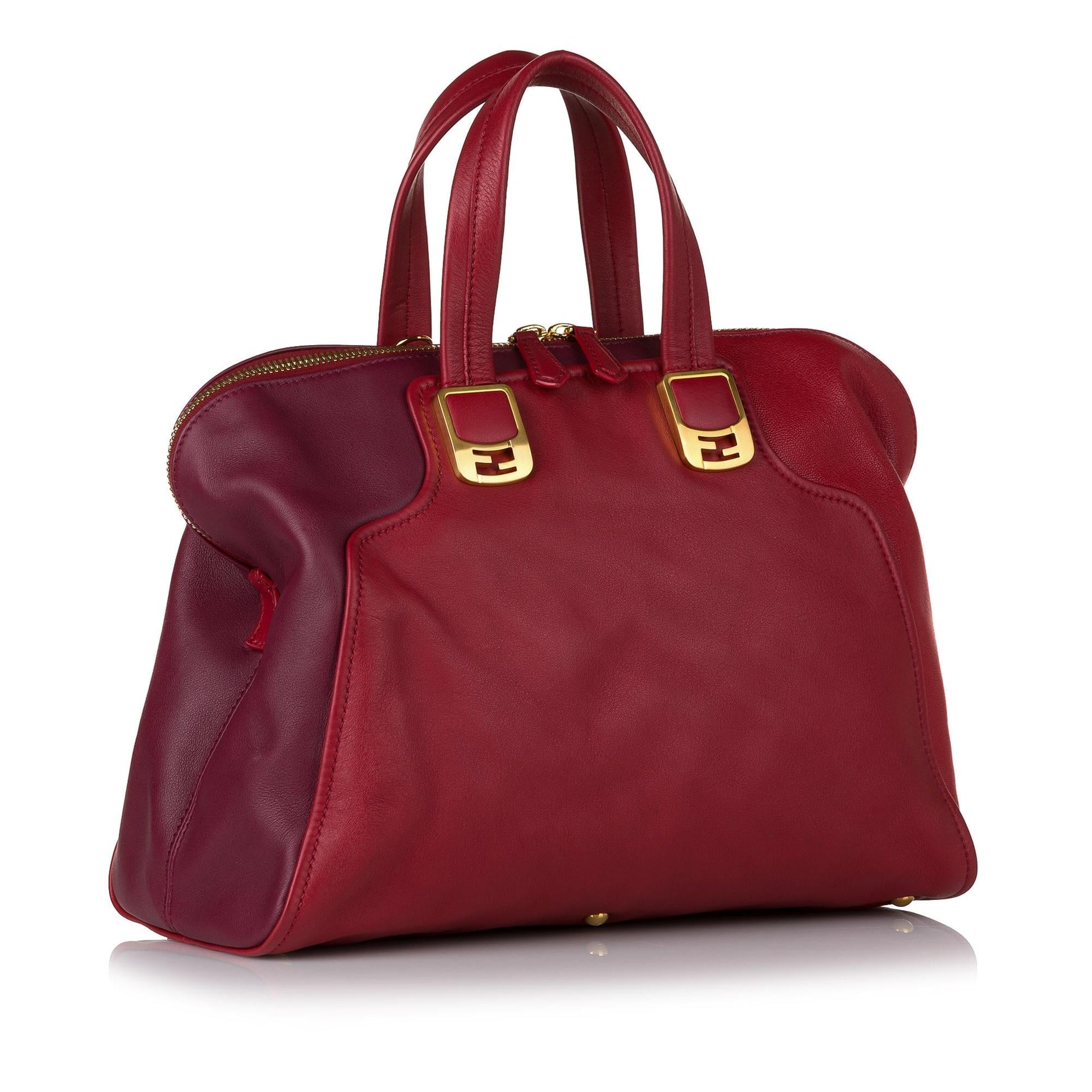 Fendi Chameleon Shg Satchel Bag