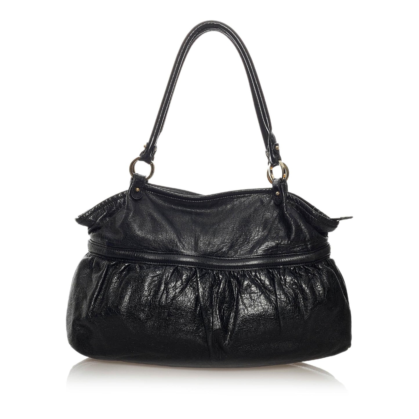 Fendi Chef Tote Bag Shg Leather