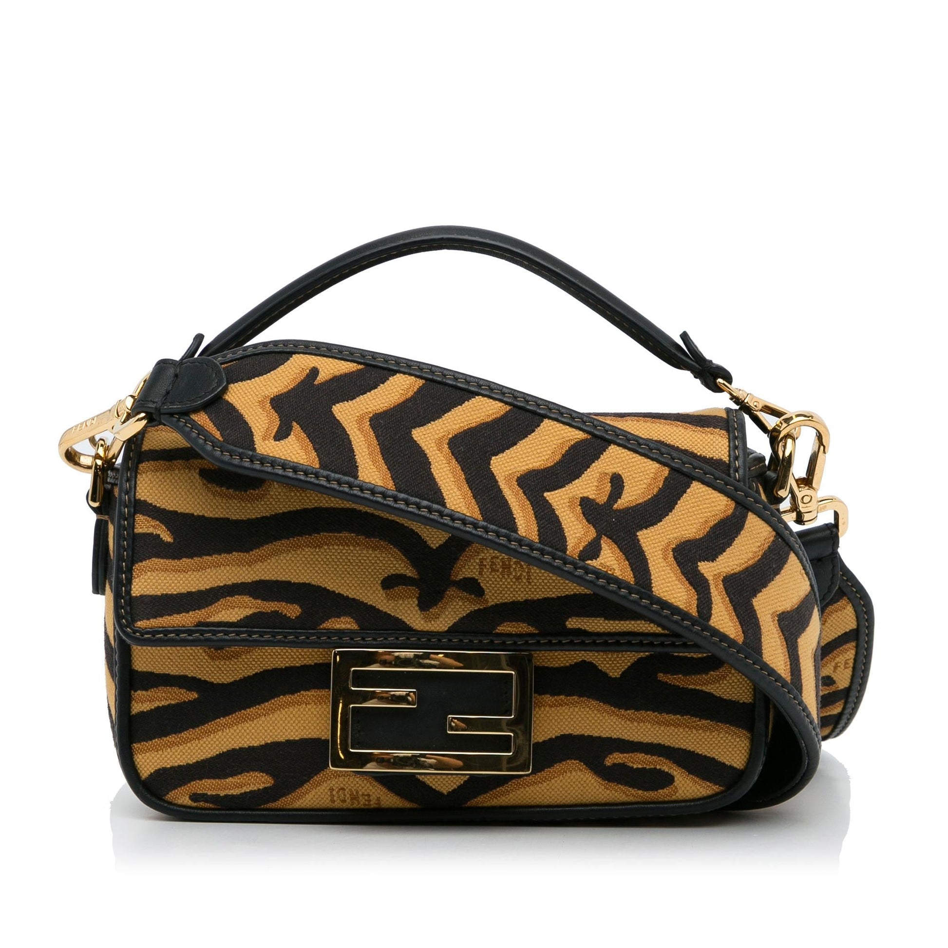 Fendi Chinese New Year Tiger Baguette Shg Irihe0 Satchel Satchel Bag