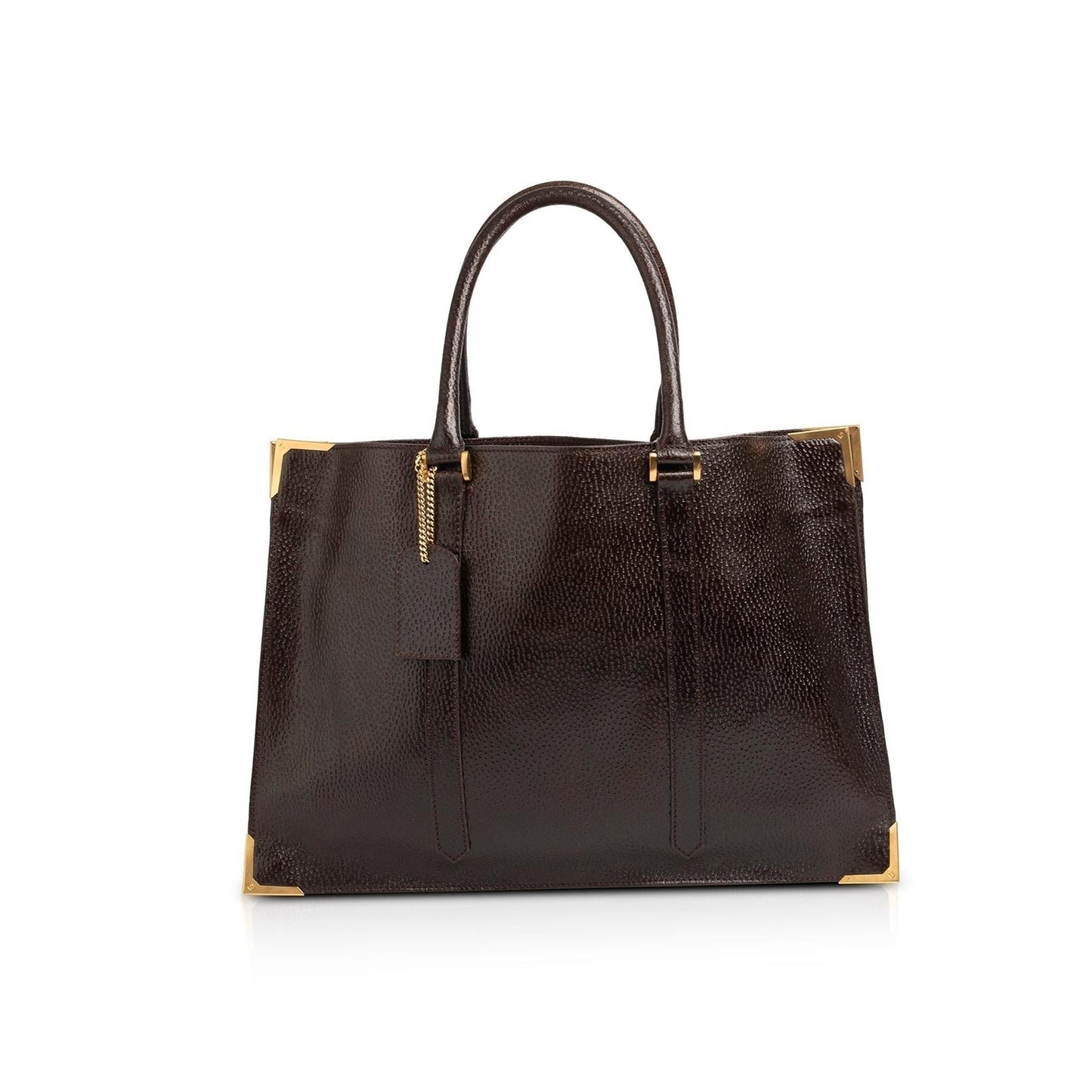 Fendi Classico No Tote Leather Tote Bag