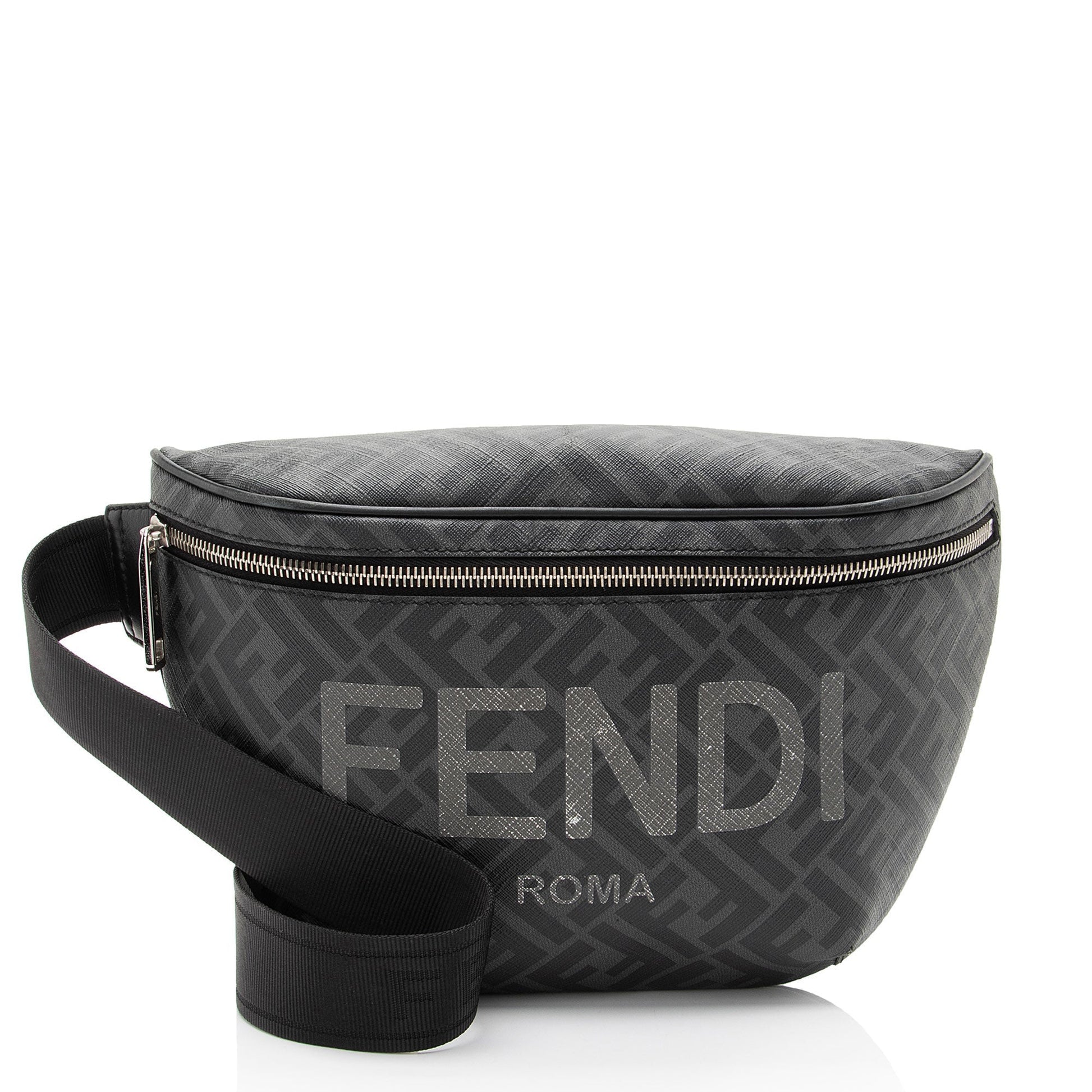Fendi Coated Ff Belt Bag Canvas