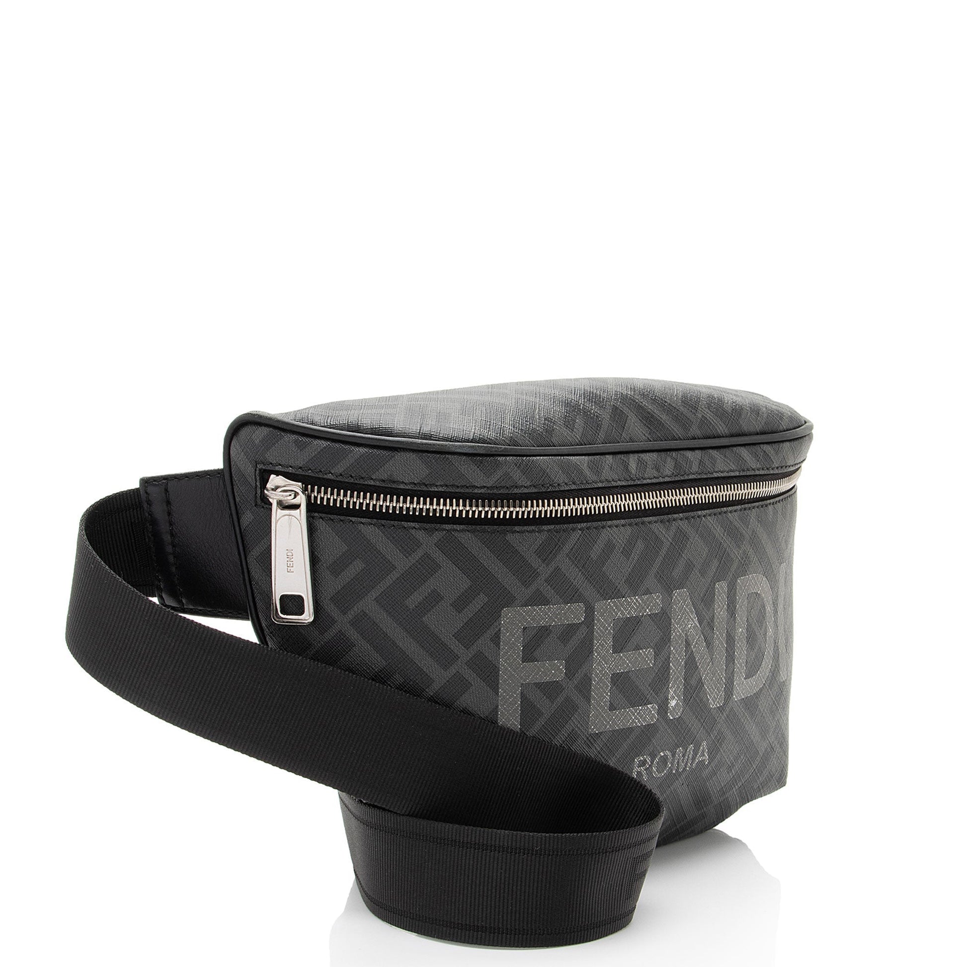 Fendi Coated Ff Belt Bag Canvas