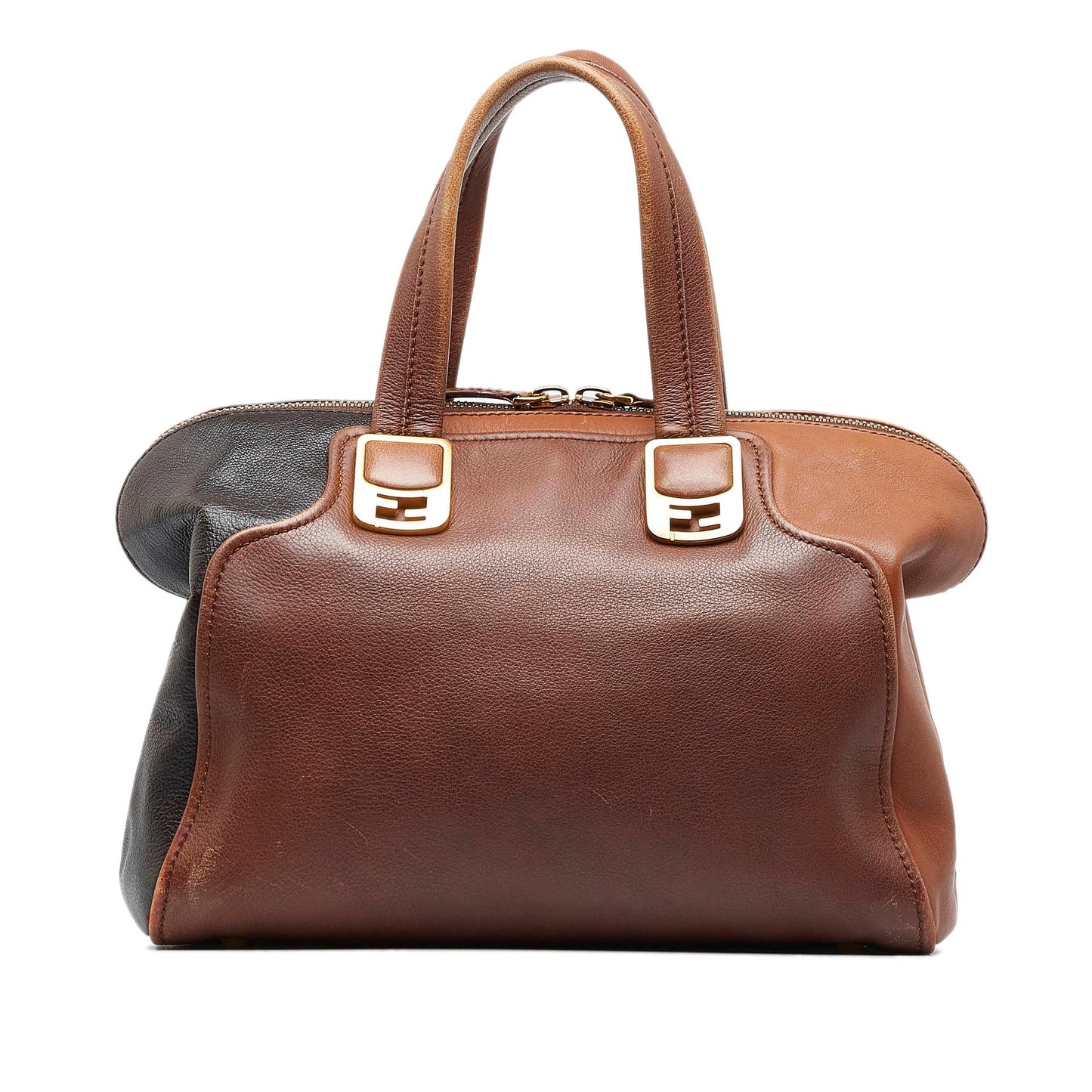 Fendi Colorblock Chameleon Handbag Shg Pjgrwz Satchel Bag