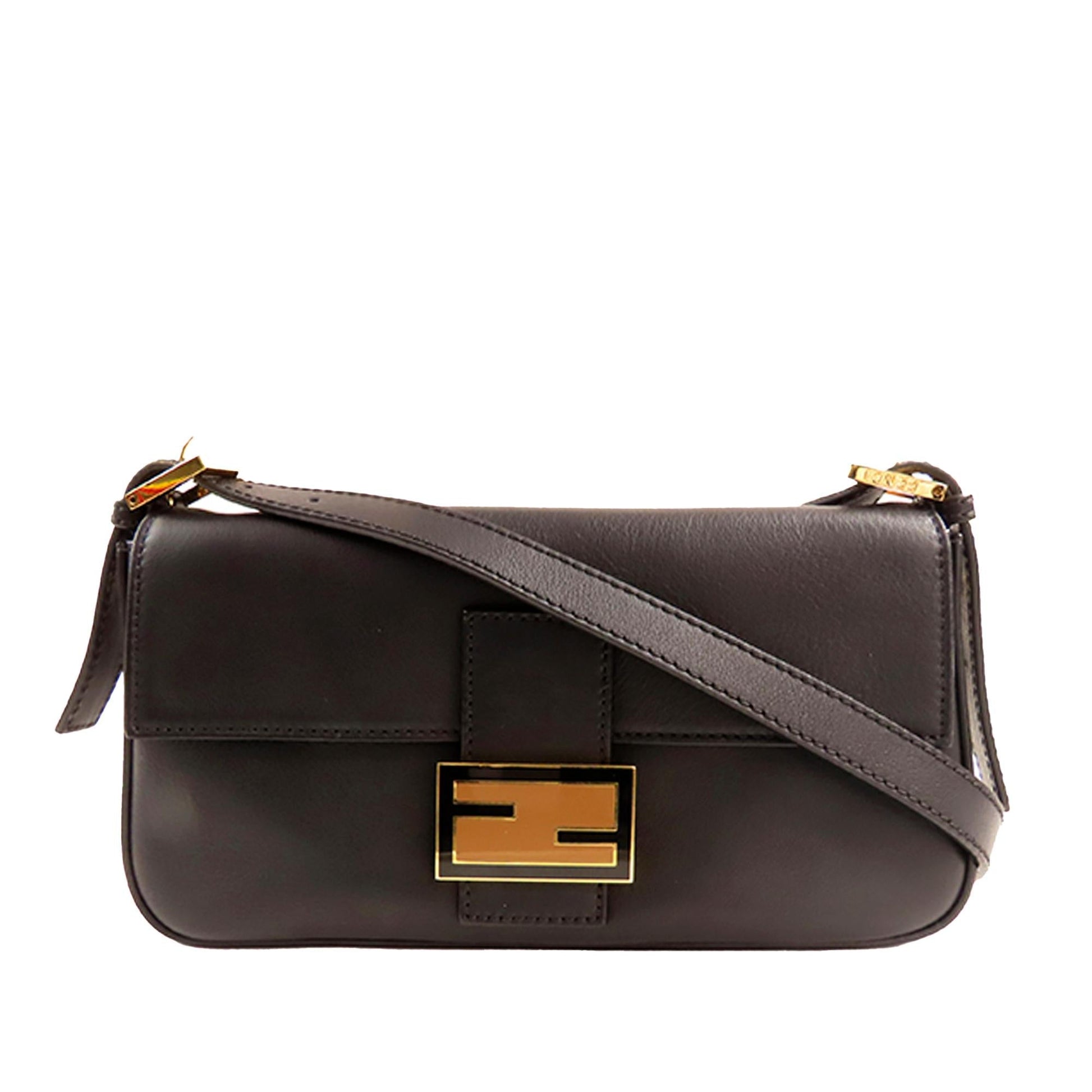 Fendi Convertible Baguette Shg Pxuzoe Satchel Bag Leather