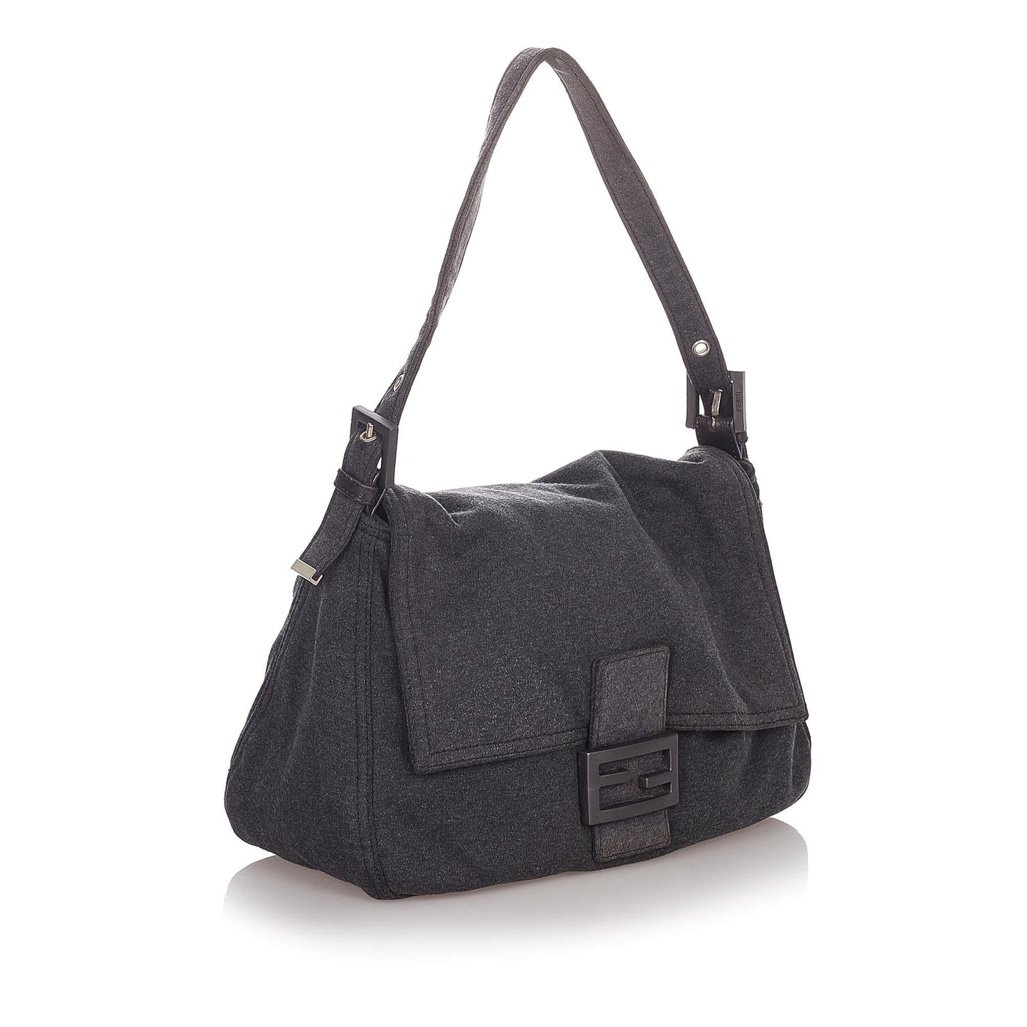 Fendi Cotton Mamma Baguette Shoulder Bag Shg