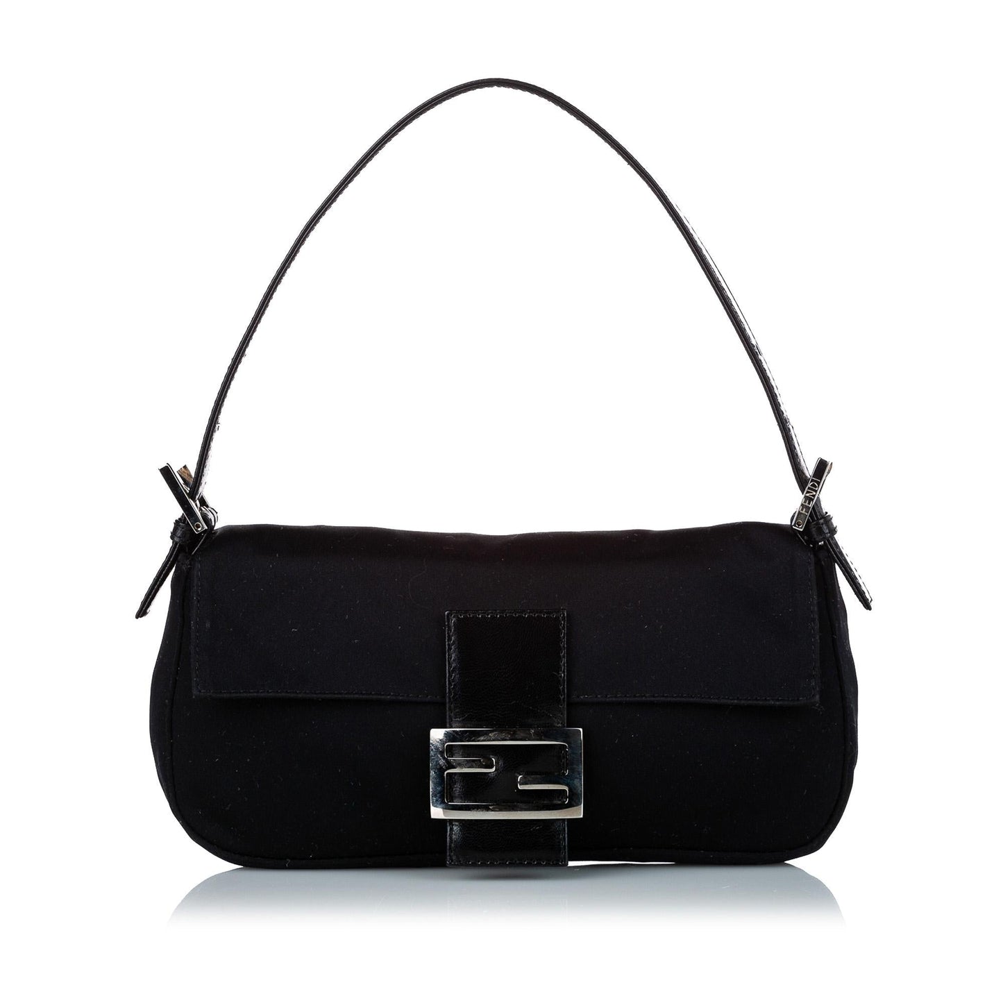 Fendi Cotton Mamma Baguette Shg Handbag Shoulder Bag Baguette Shg 30199