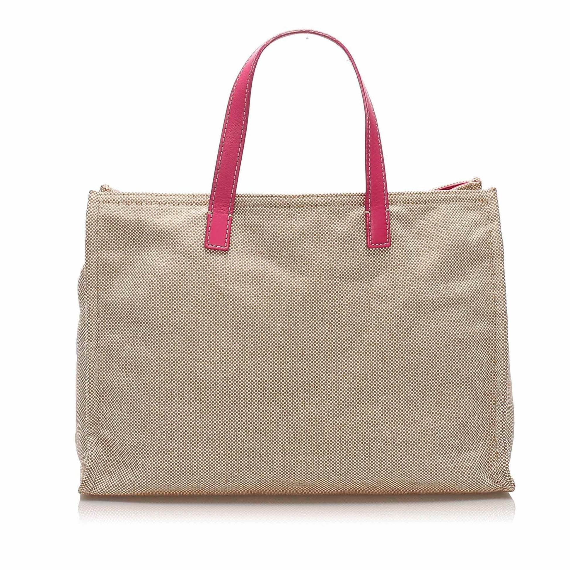 Chanel Fendi Cotton Tote Bag Shg