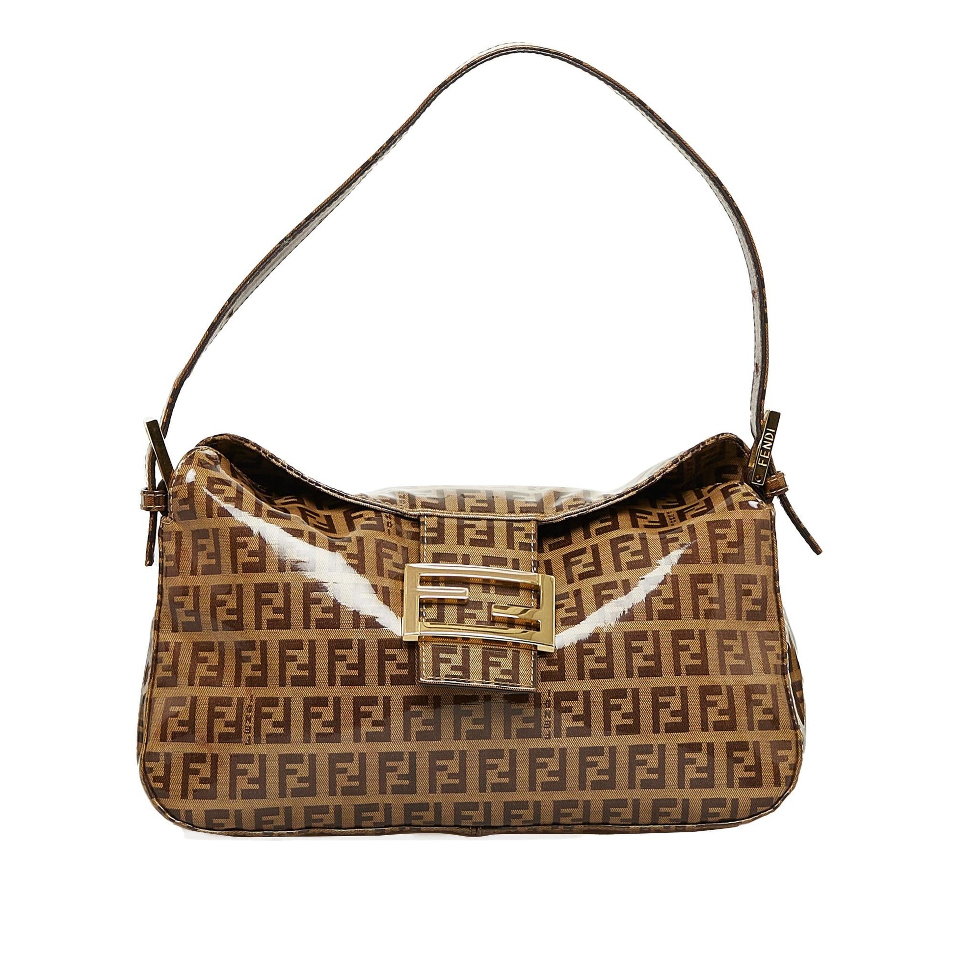 Fendi Crystal Zucchino Double Shg Pwpqhk Handbag Flap Travel Bag