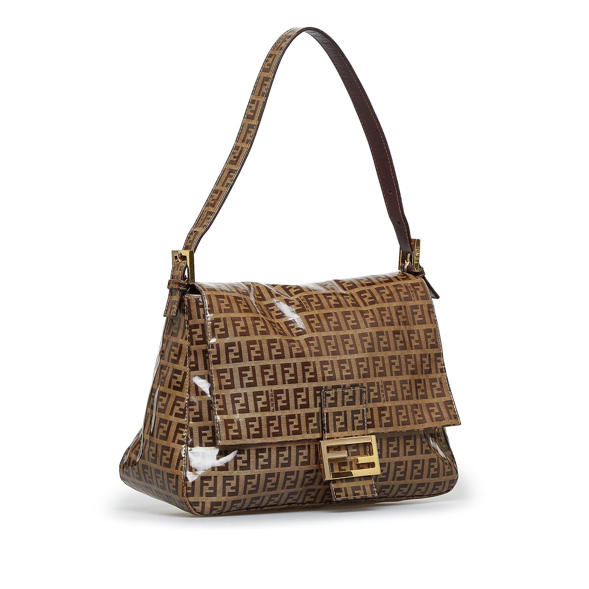 Fendi Crystal Zucchino Mamma Forever Shg Htvofr Shoulder Bag