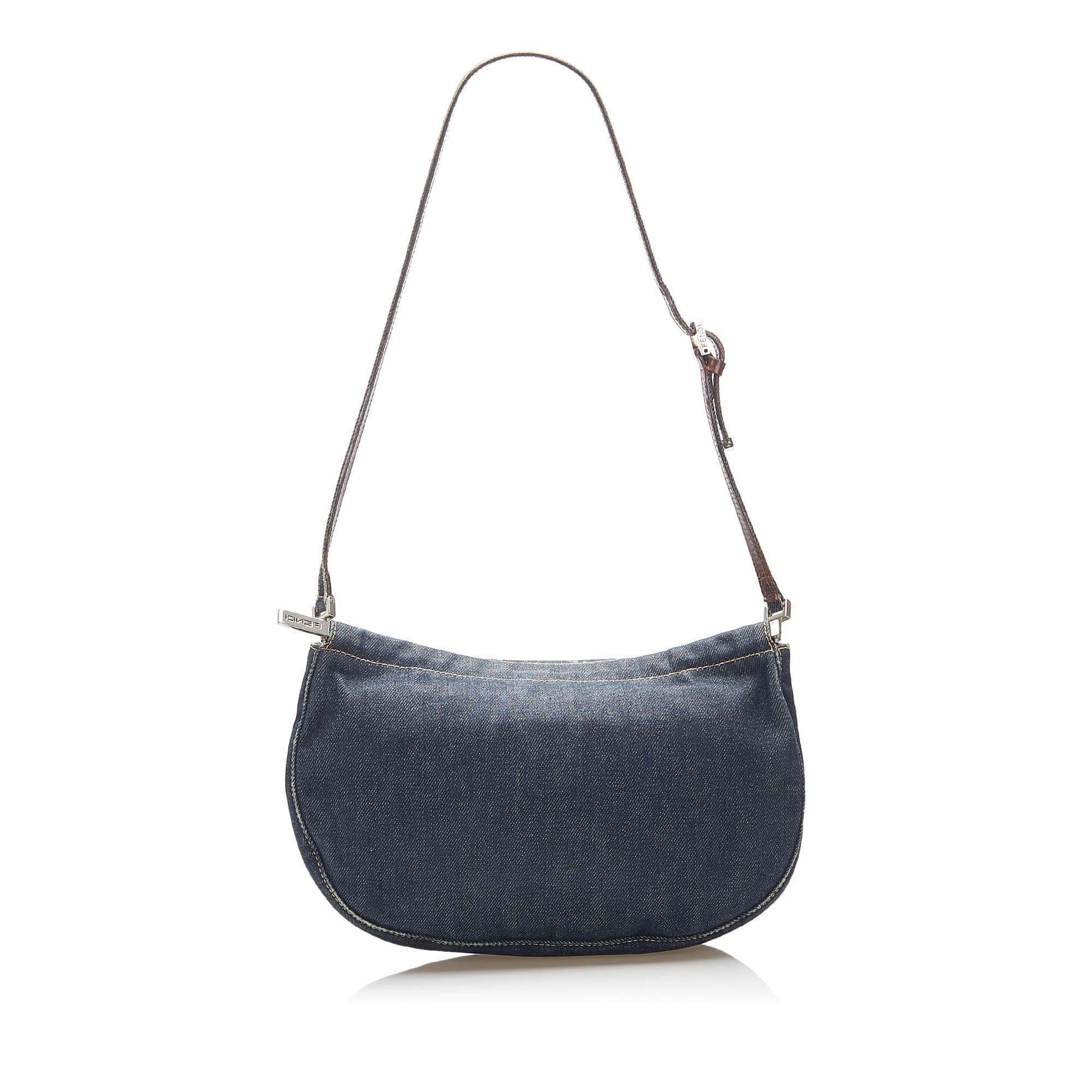Fendi Shoulder Bag Shg Denim