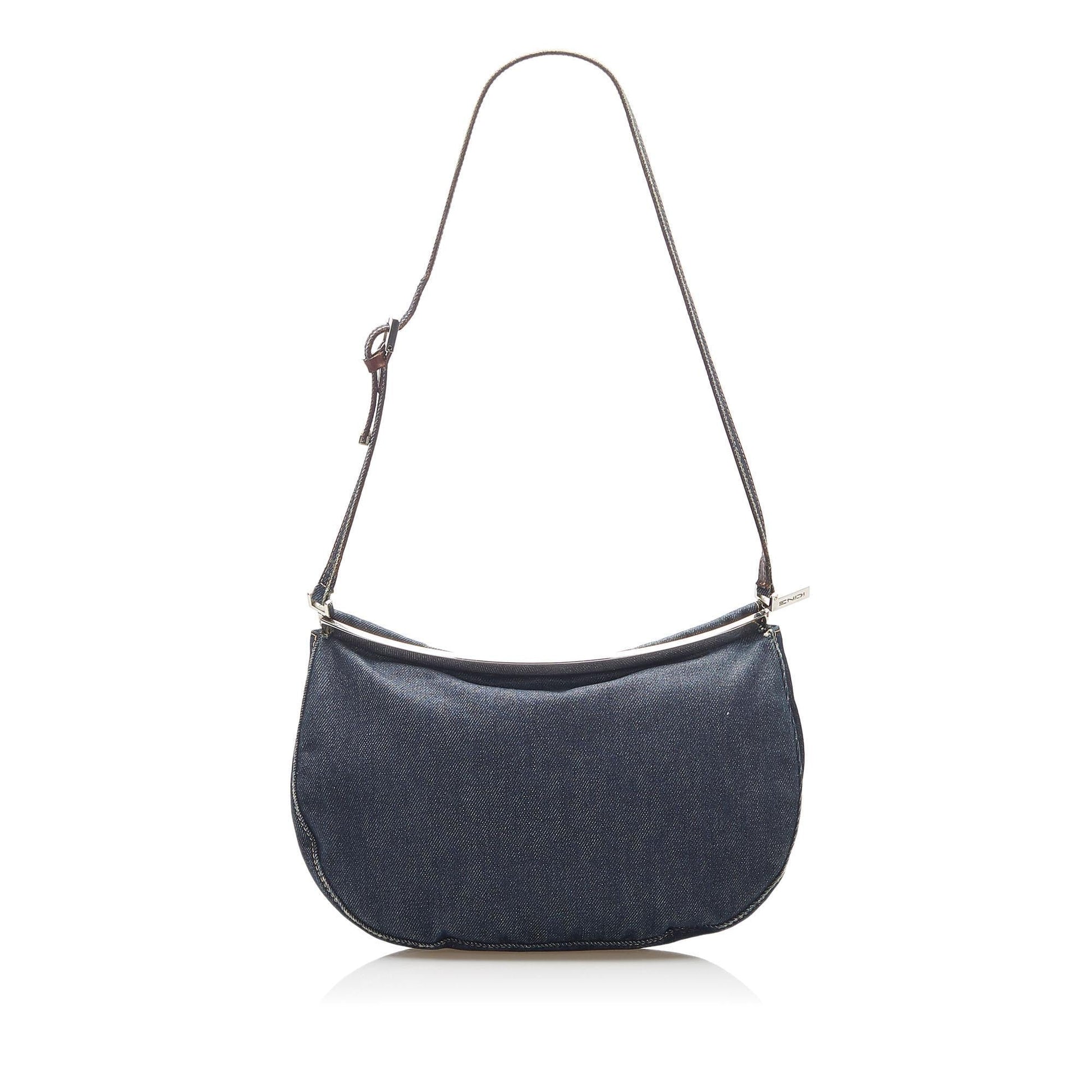Fendi Shoulder Bag Shg Denim