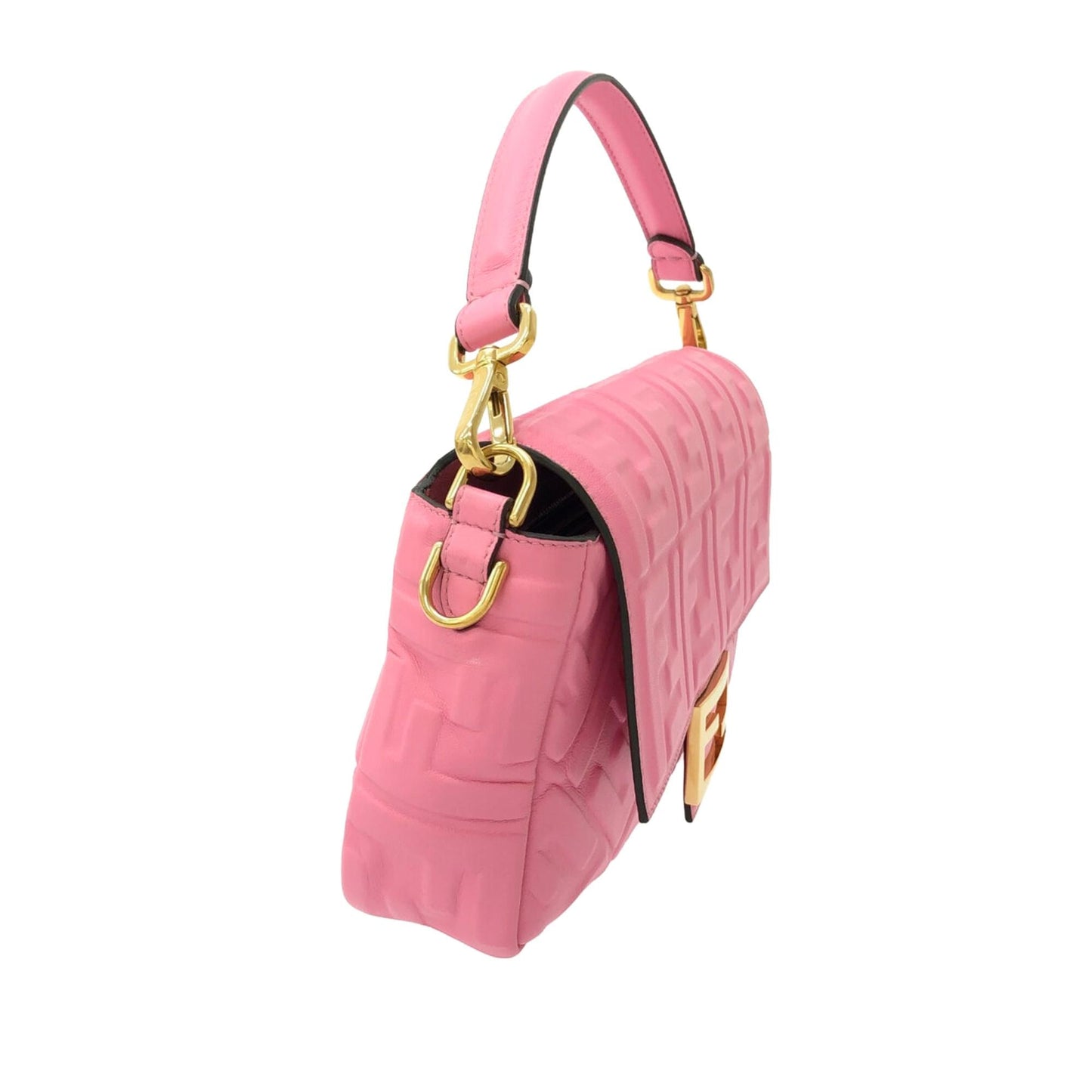 Fendi Zucca Baguette Bag Shg Eyxnq3 Embossed Satchel Bag