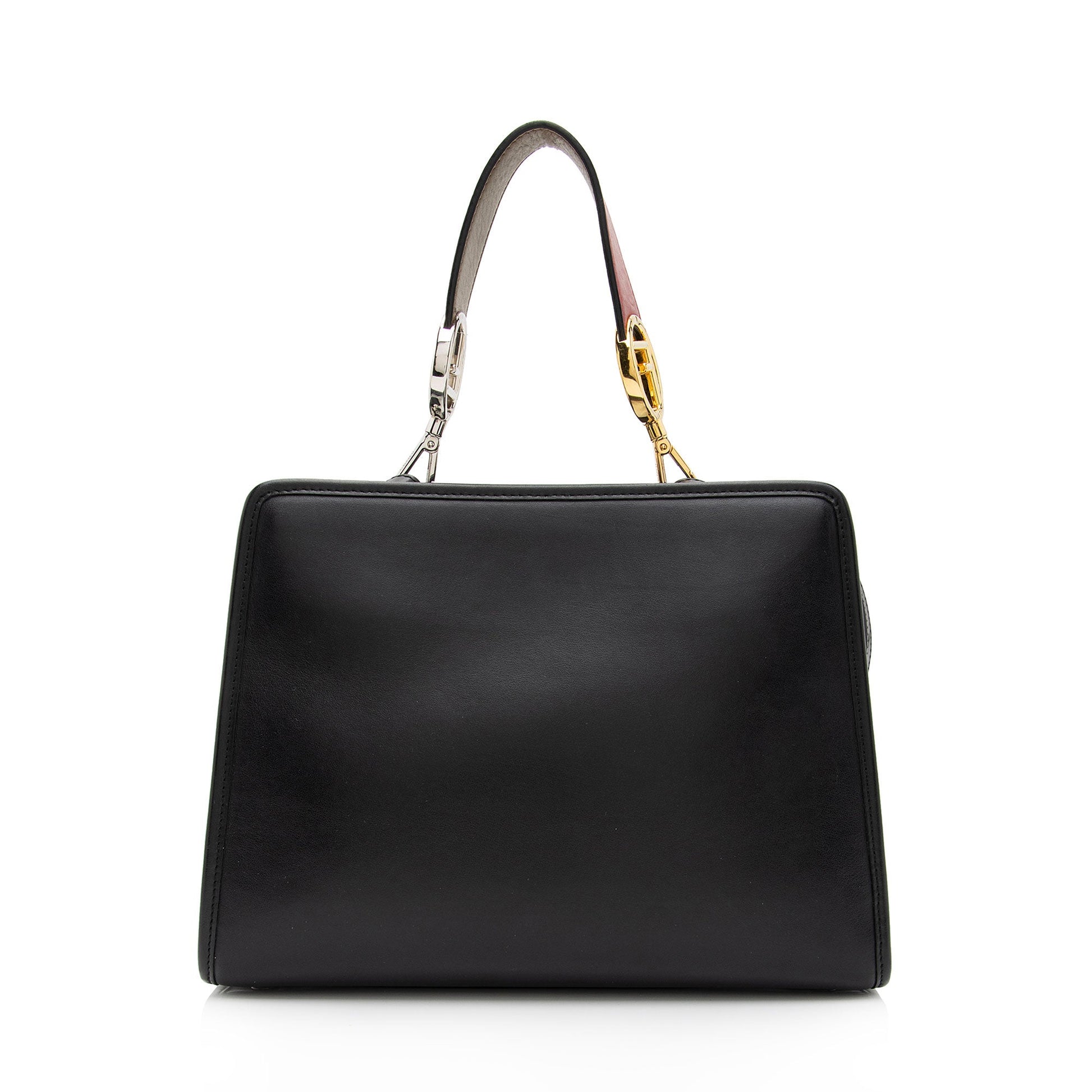 Fendi Ff Calfskin Century Runaway Tote Shf 6Kw03X Small Tote Bag