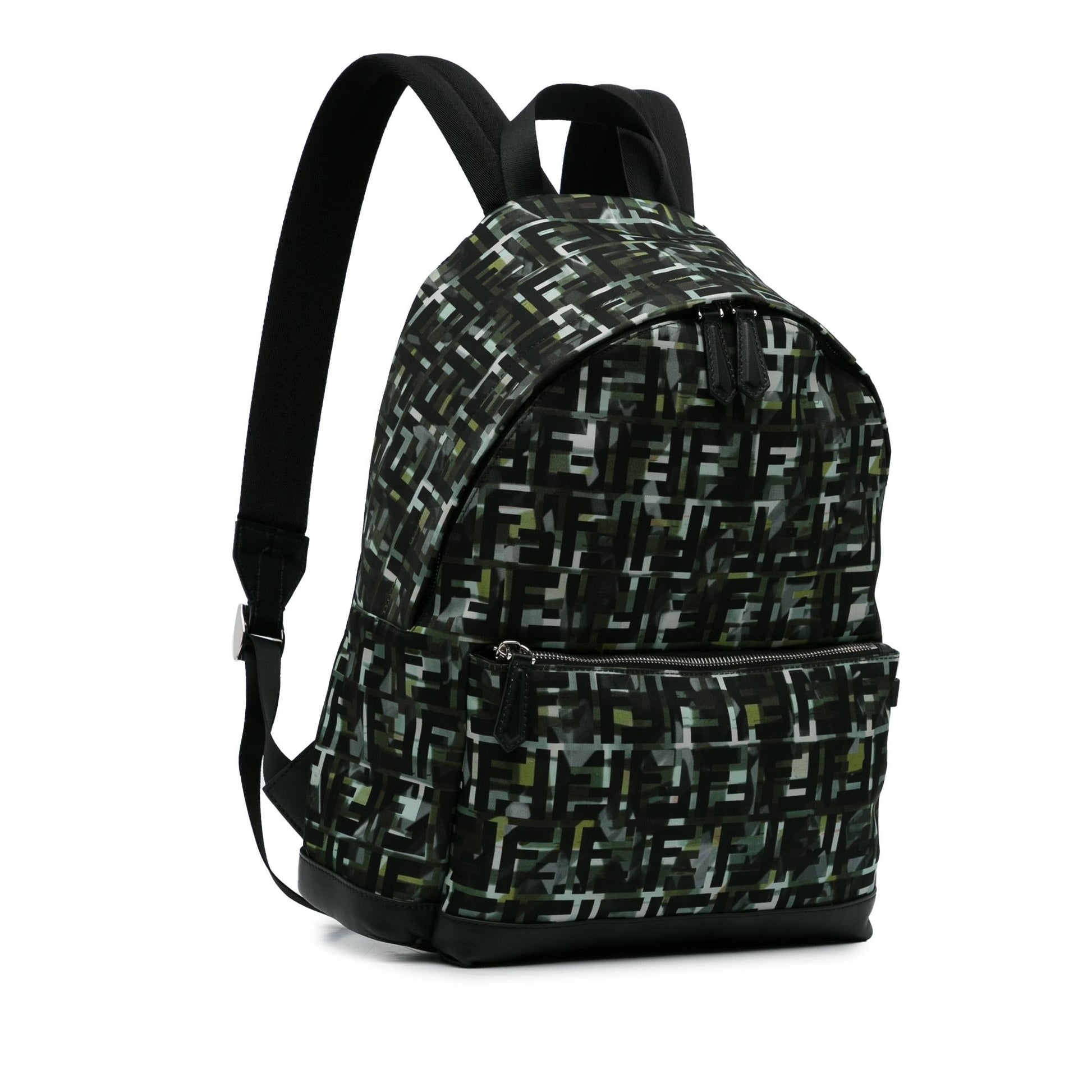 Fendi Ff Camouflage Backpack Shg Wpv4Ff Nylon