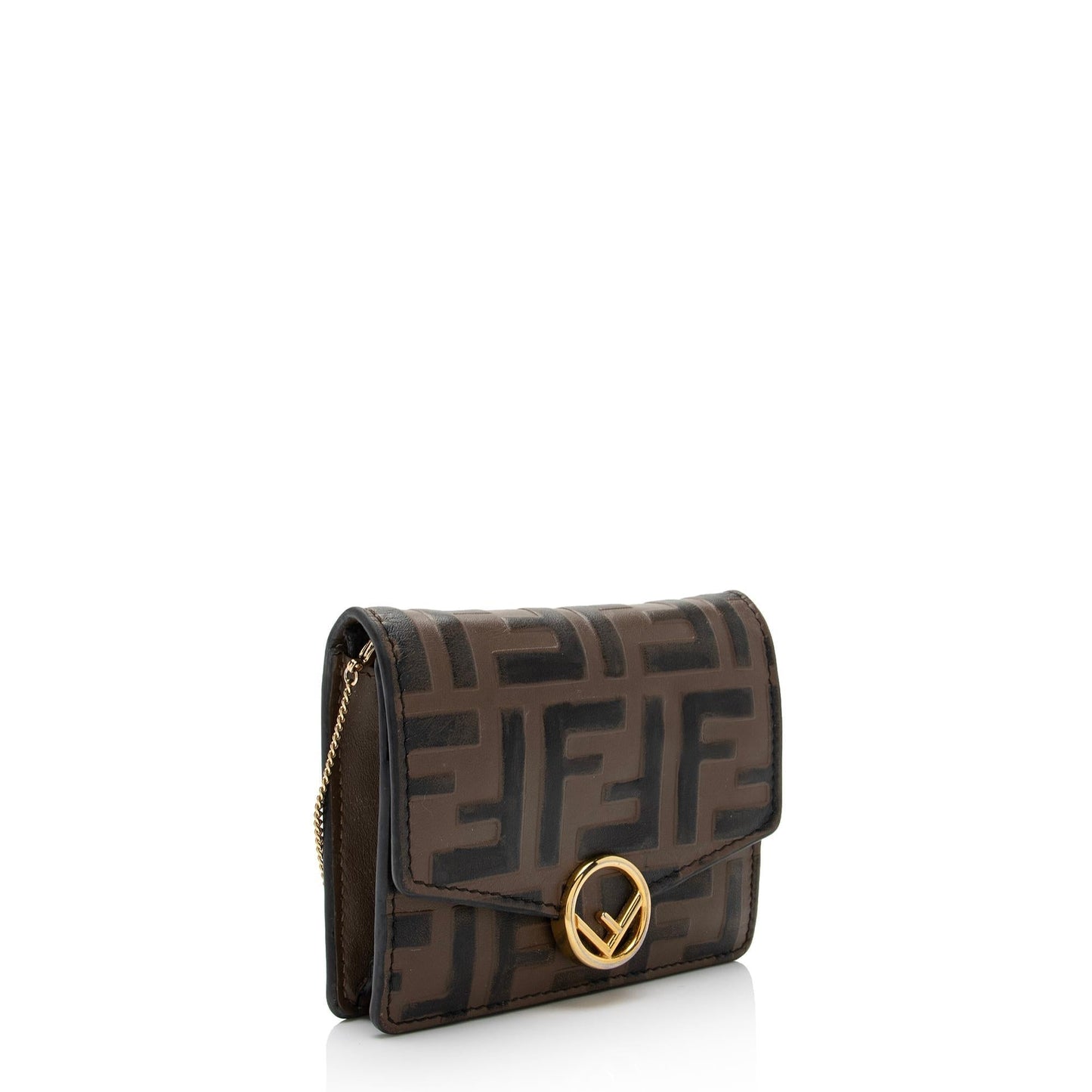 Fendi Ff Crossbody Bag Shf Nzatln Mini Embossed