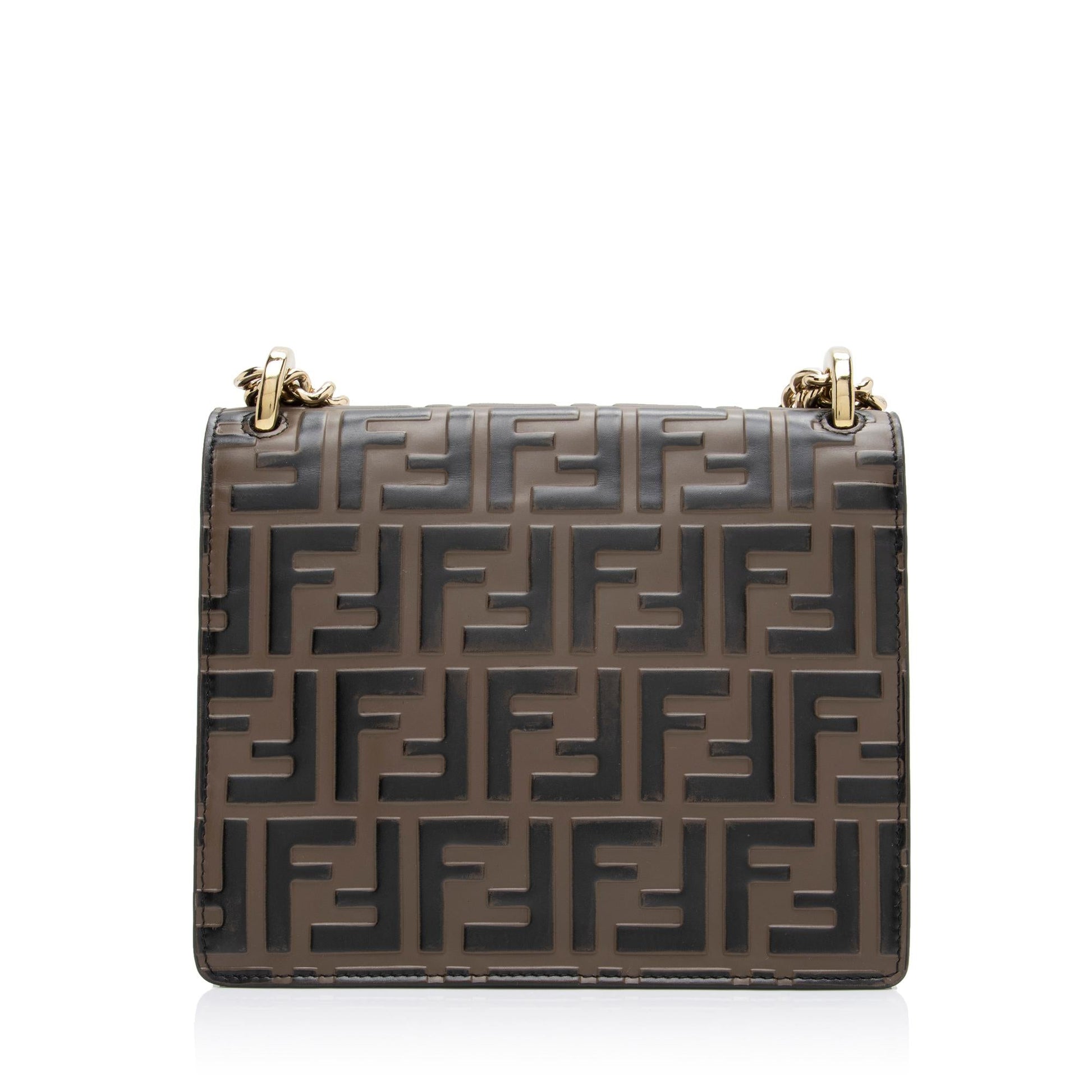 Fendi Ff Kan Shoulder Bag Shf Fkdtx8 Small Embossed