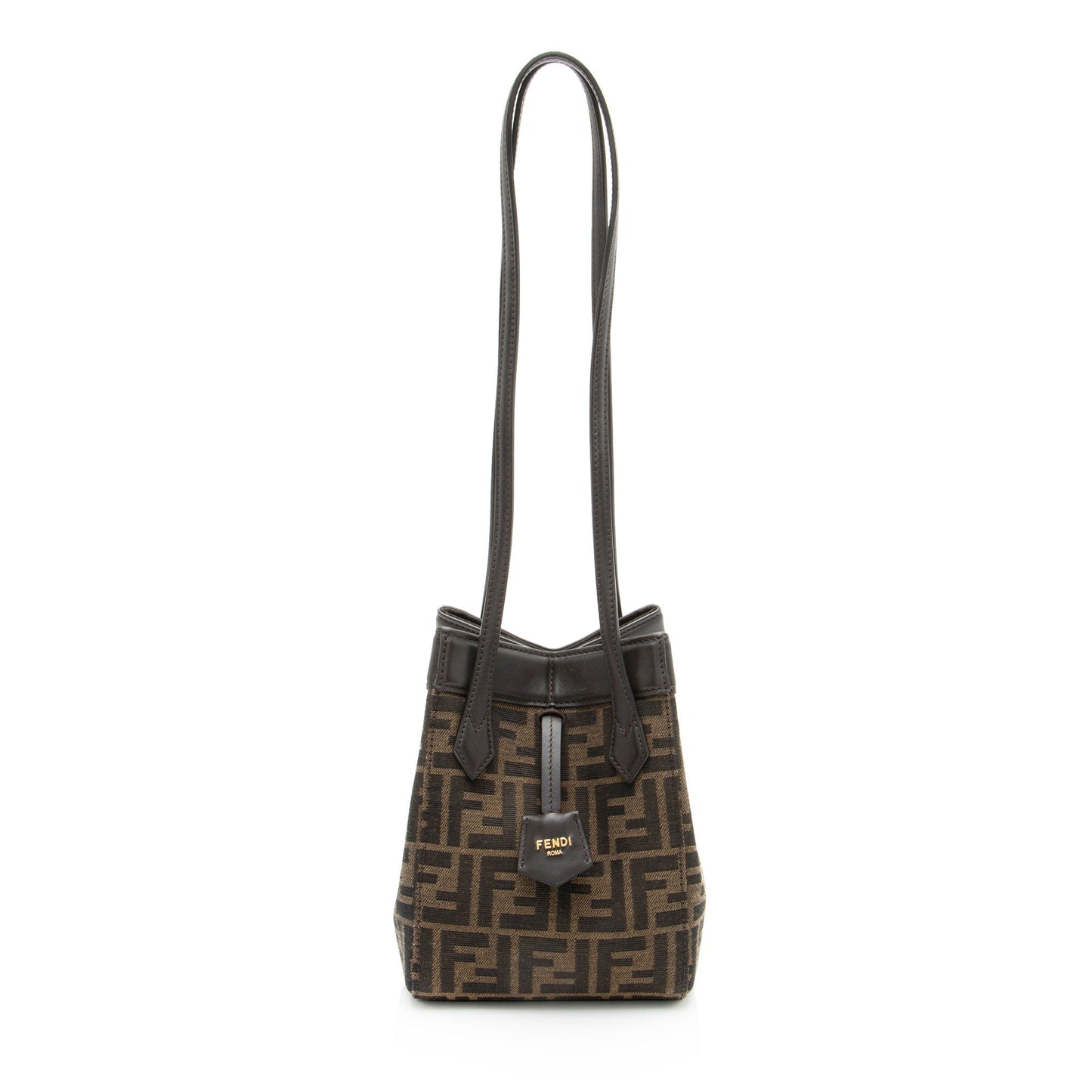 Fendi Ff Jacquard Origami Tote Mini Tote Bag