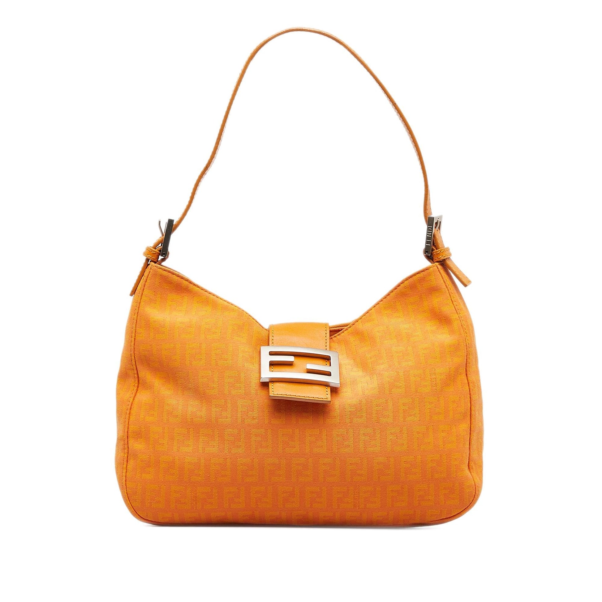 Fendi Ff Lock Zucchino Shoulder Bag Shg Tgp0Gh