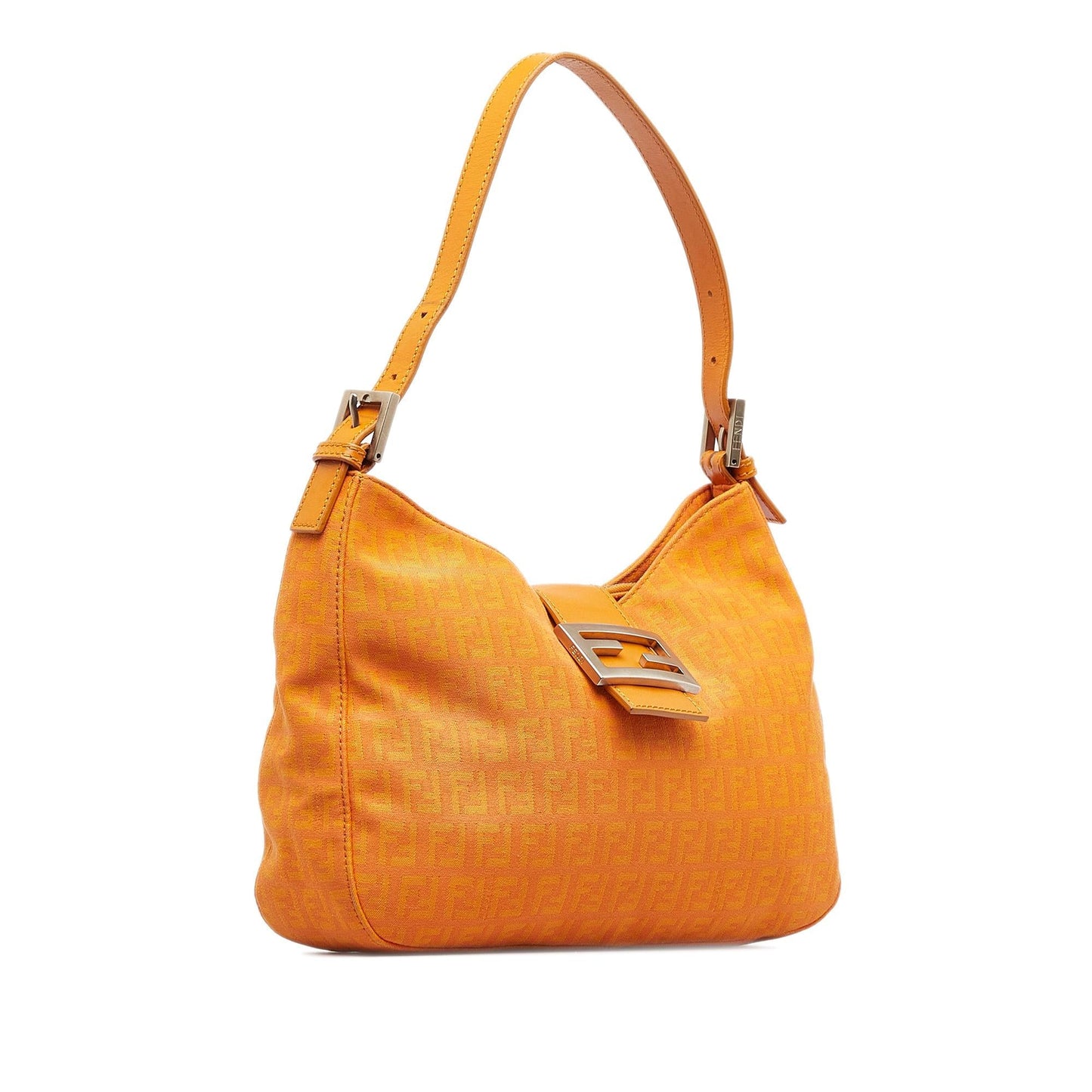 Fendi Ff Lock Zucchino Shoulder Bag Shg Tgp0Gh
