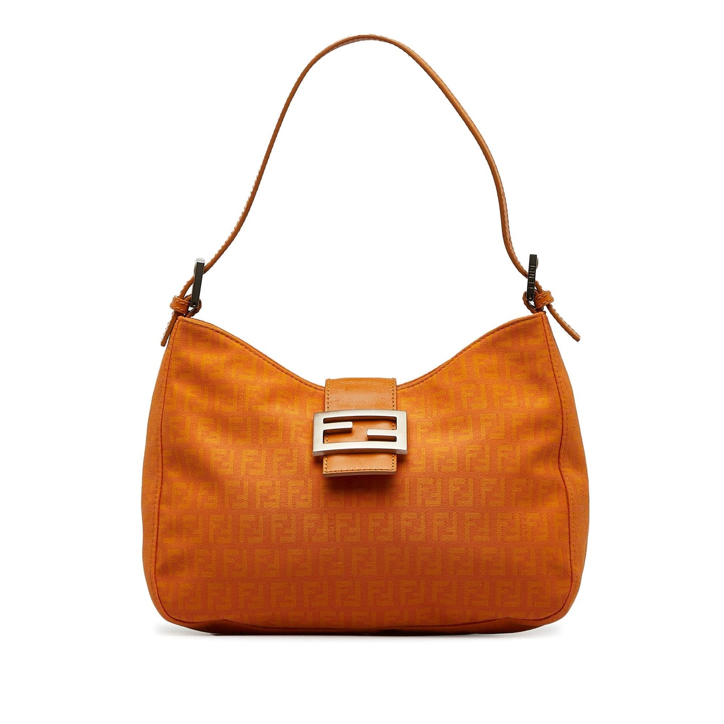 Fendi Ff Lock Zucchino Shoulder Bag Shg 3Xnkeo