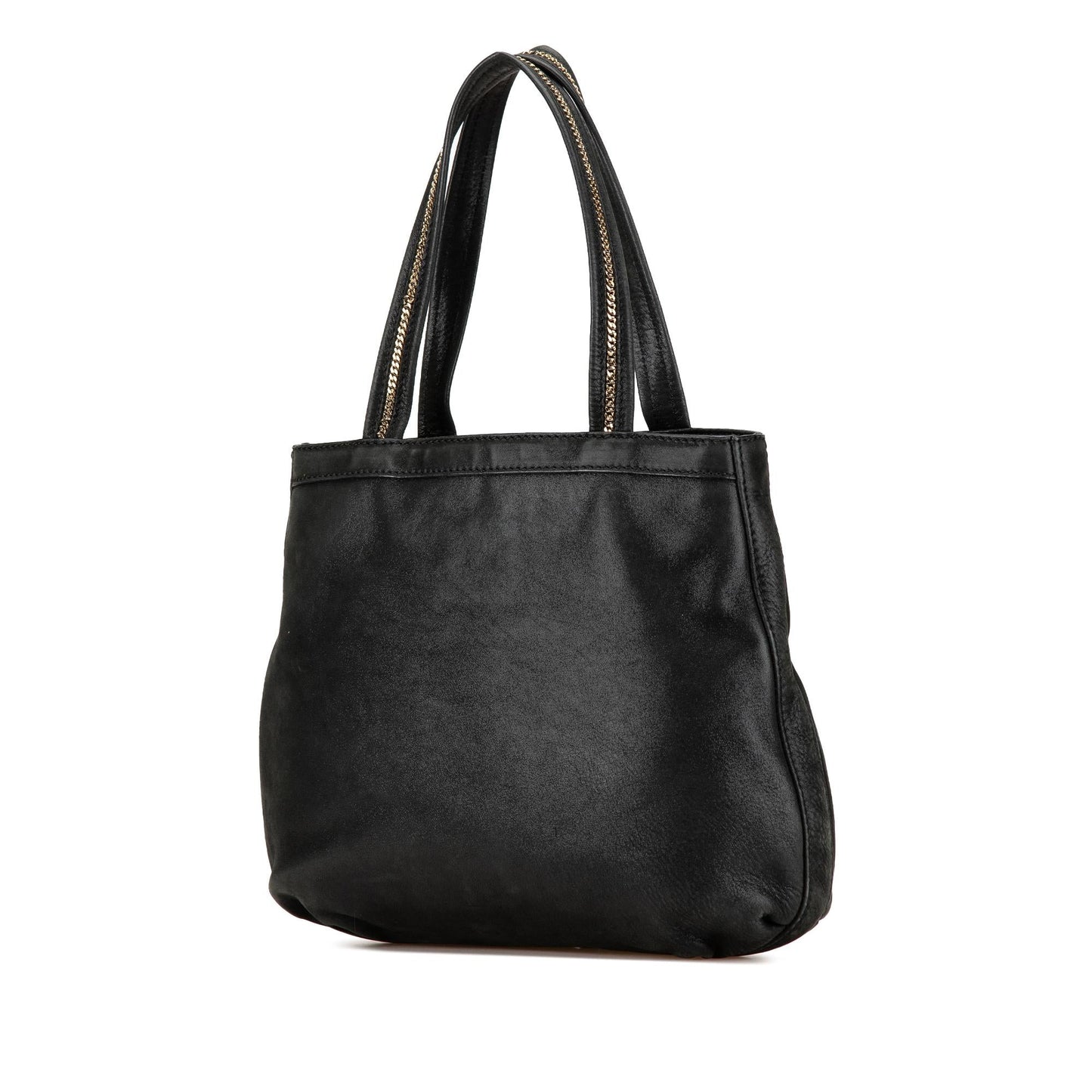 Fendi Ff Nubuck Chains Tote Shg Vw1Jcb Tote Bag