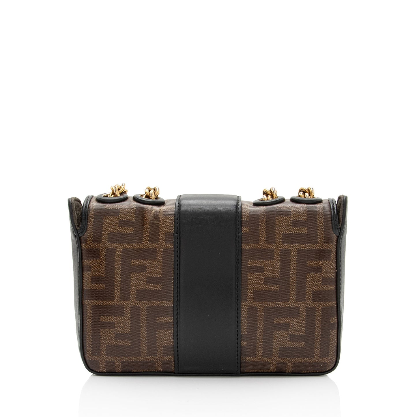 Fendi Ff Spalmati Double Shoulder Bag Shf Ckdmaw Mini