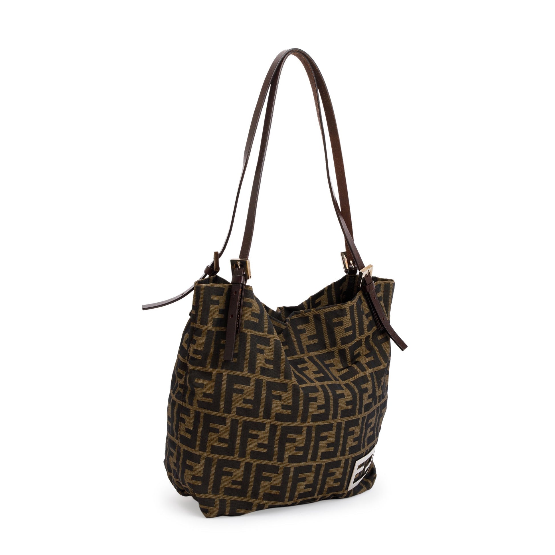 Fendi Ff Zucca Tote Bag Canvas