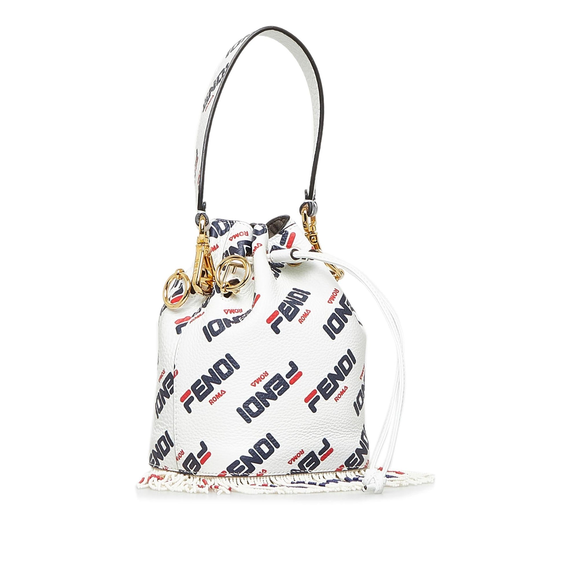 Fendi Fila Mania Mon Tresor Bag Shg H1Pubx Mini Bucket Shoulder Bag