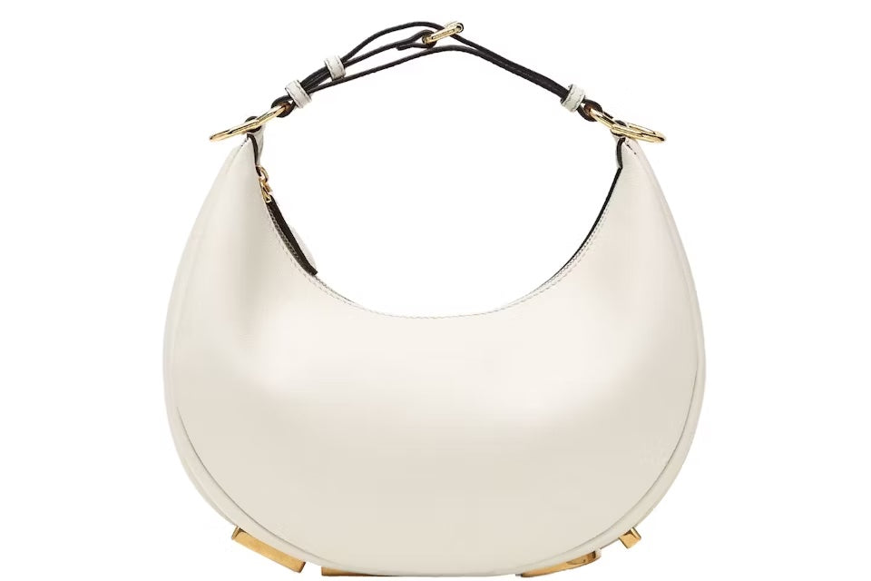 Fendi Fendi Fendigraphy Small Calfskin Leather Shoulder Bag