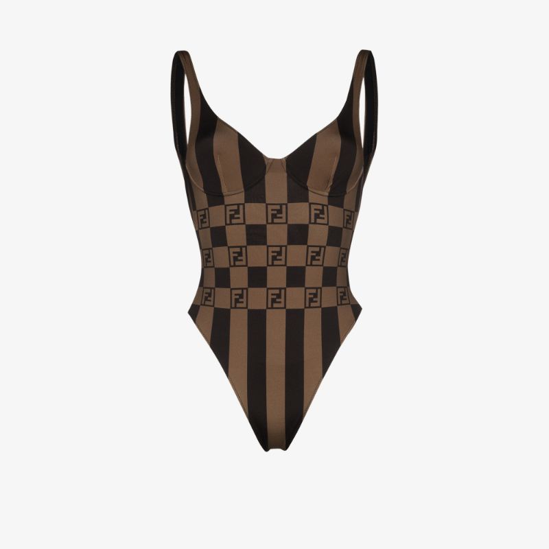 Fendi Forever One Piece Swimsuit Handbag Travel Bag