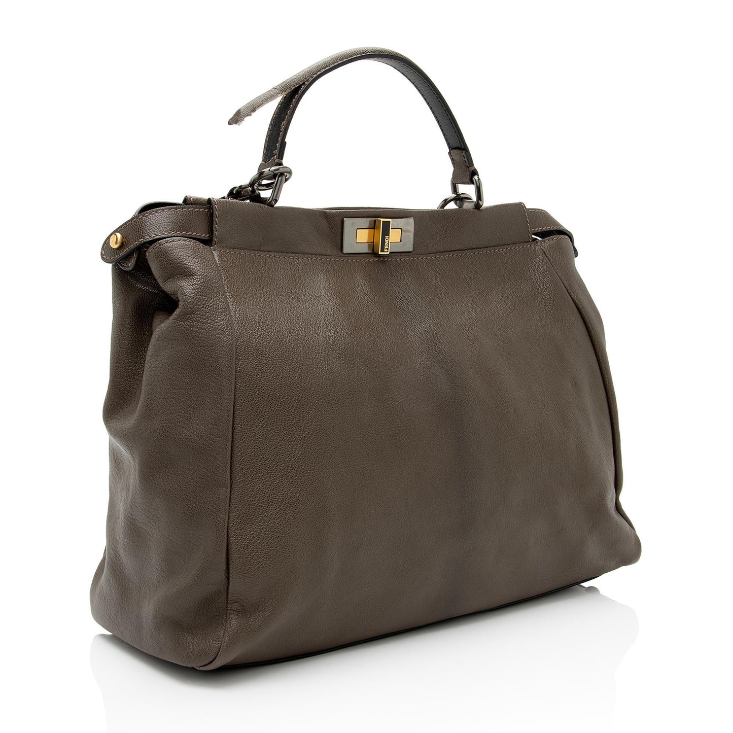 Fendi Goatskin Peekaboo Satchel Final Sale Shf Ef9Skv Large Satchel Bag