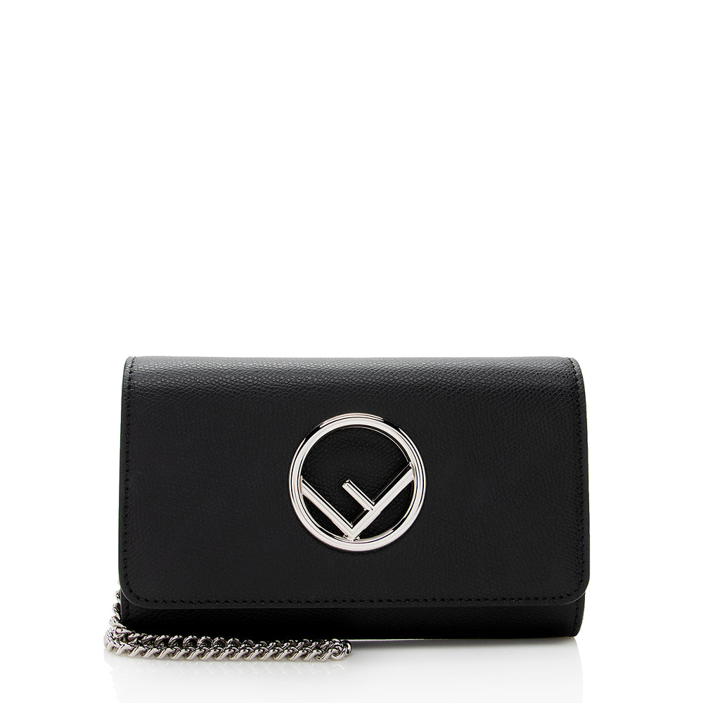 Fendi Grained Calfskin Is Crossbody Bag Shf
