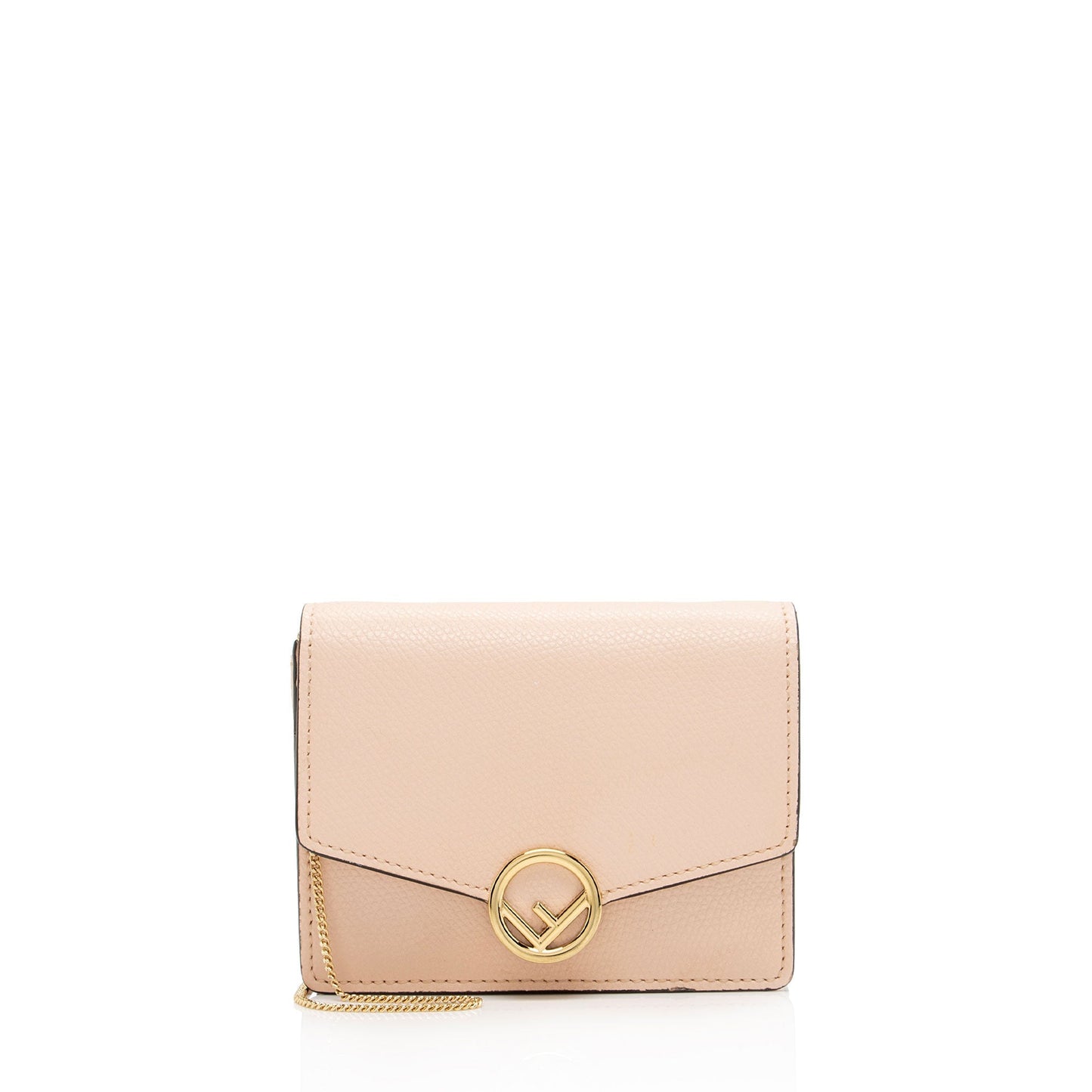 Fendi Grained Calfskin Is Wallet On Bag Shf Uqqcoo Chain Crossbody Bag