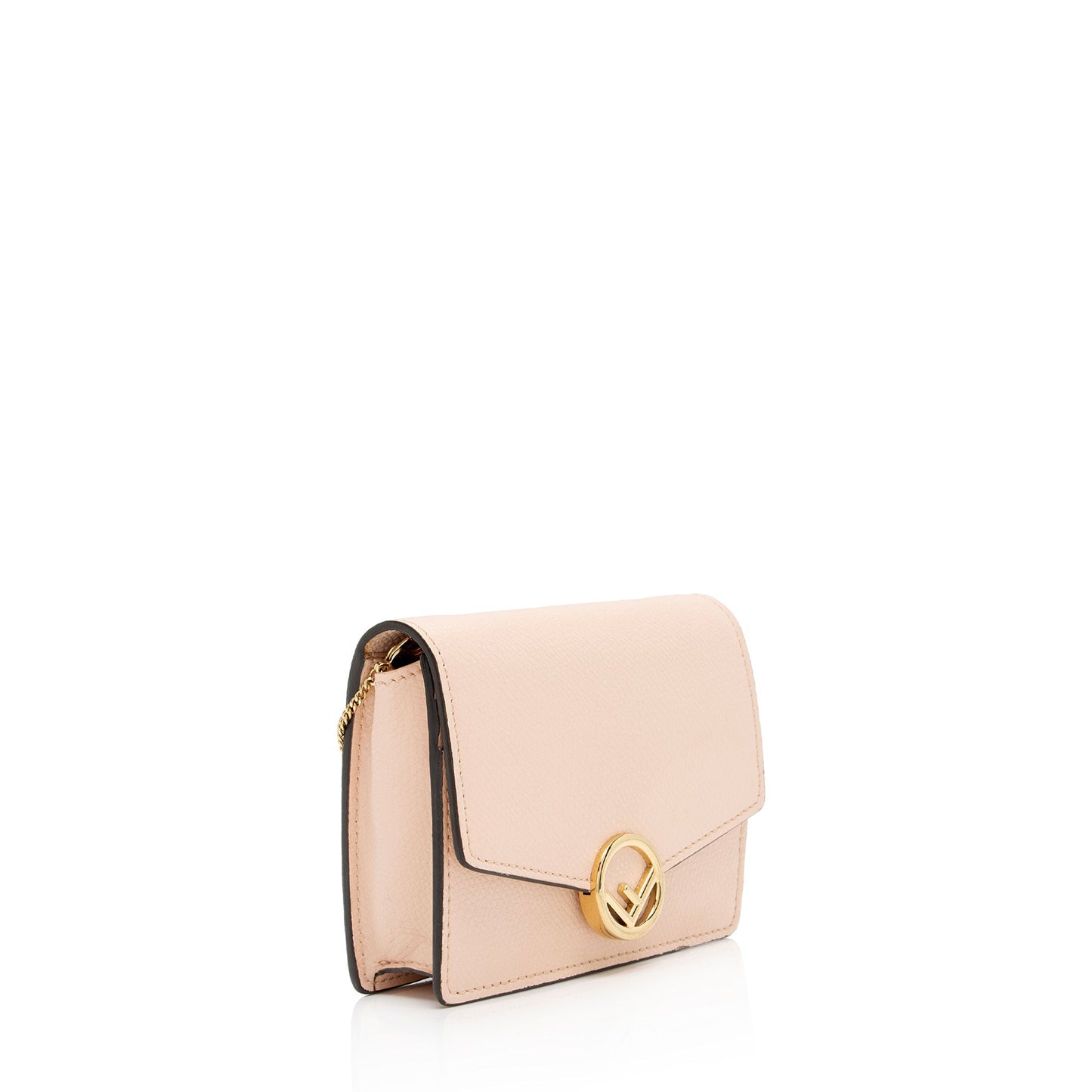 Fendi Grained Calfskin Is Wallet On Bag Shf Uqqcoo Chain Crossbody Bag