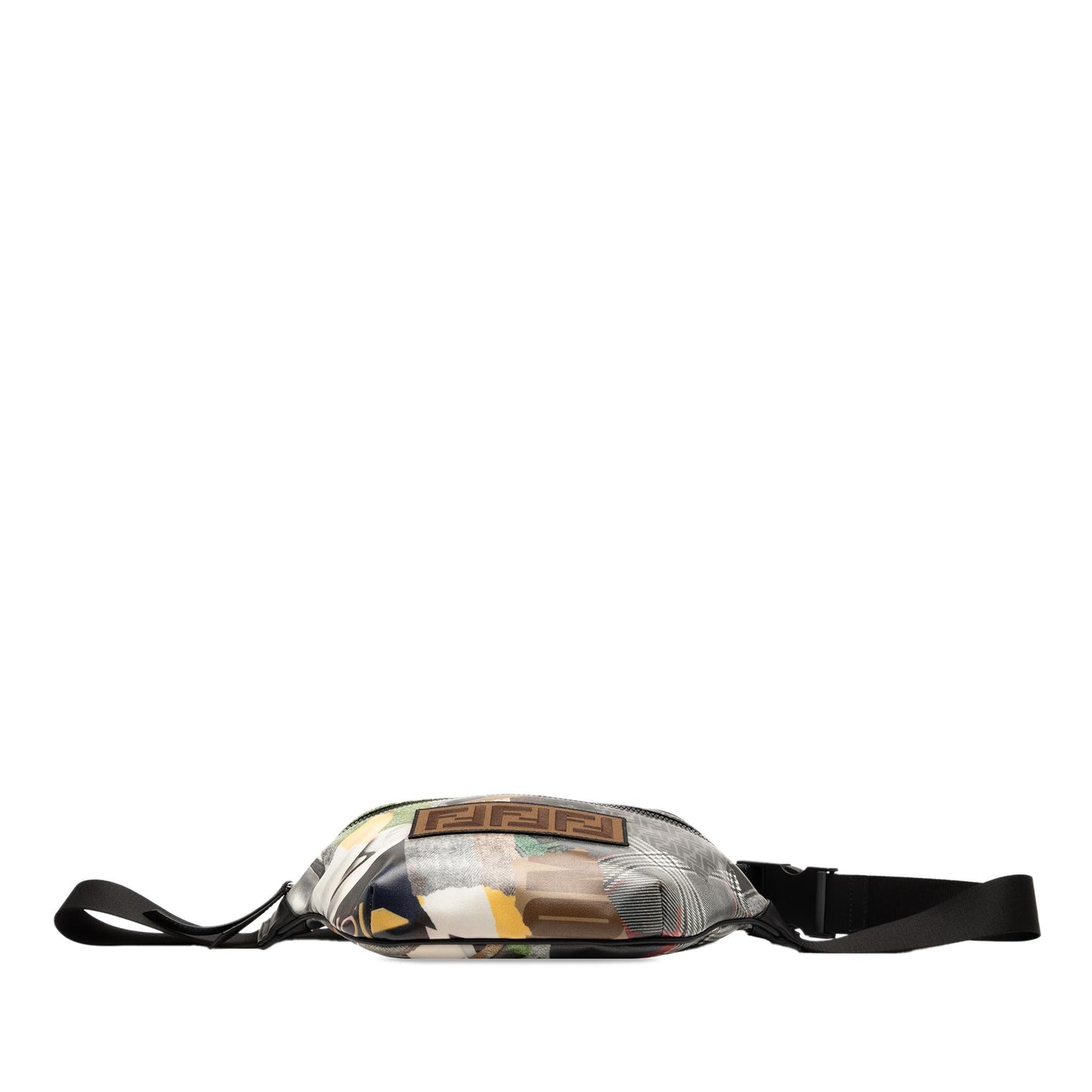 Fendi Hey Reilly Zucca Ff Coated Belt Bag Canvas