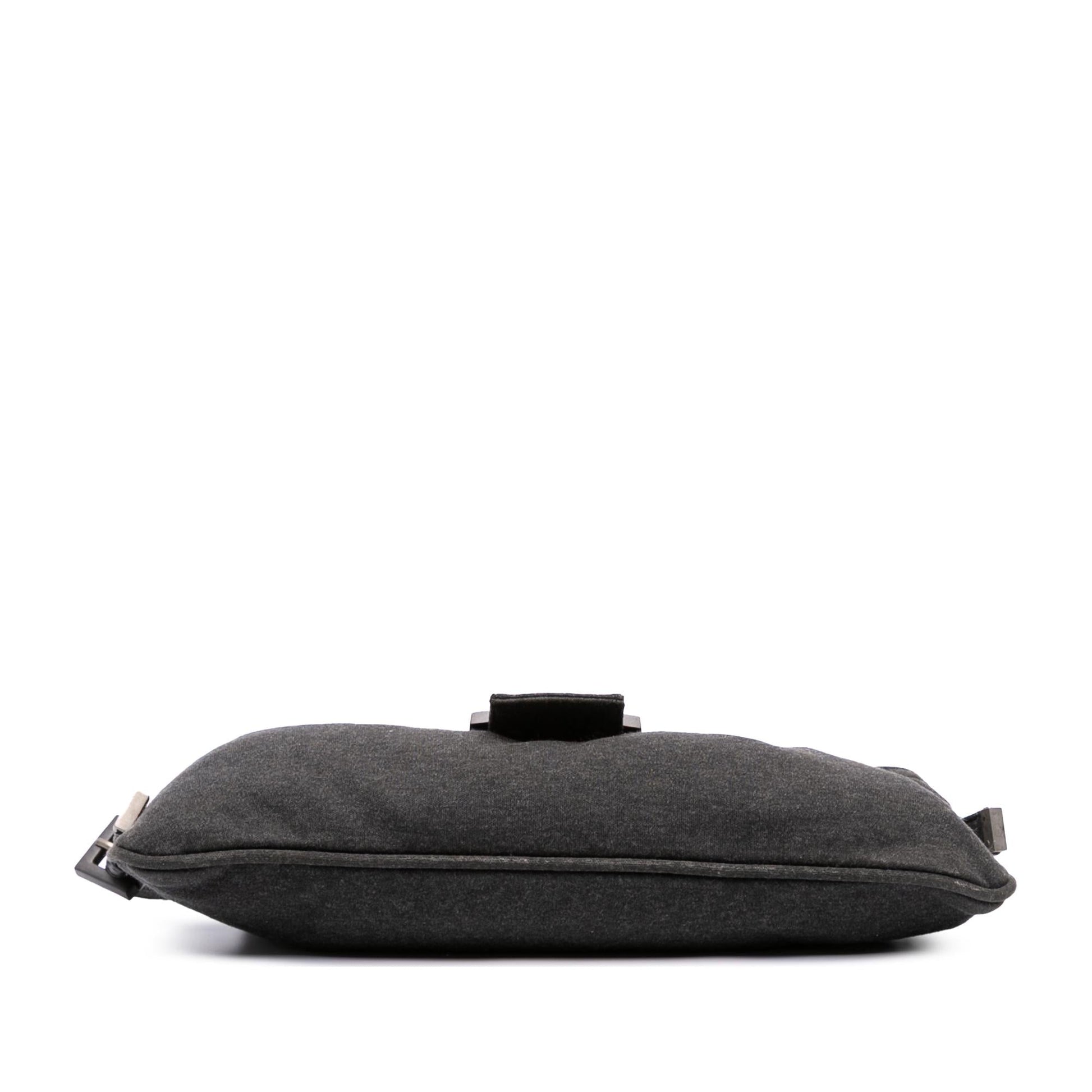 Fendi Jersey Baguette Crossbody Shoulder Bag