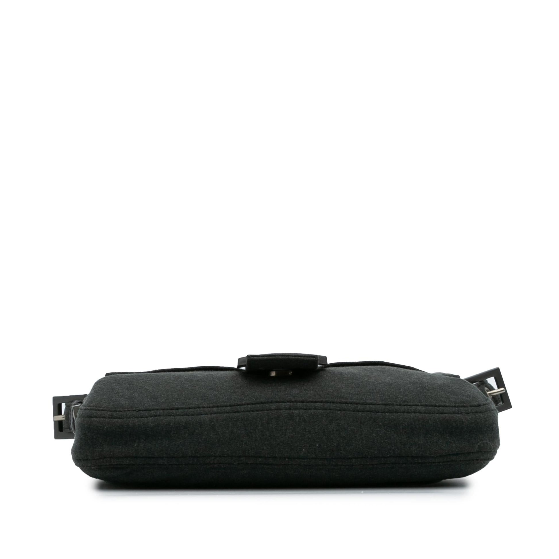 Fendi Jersey Baguette Shoulder Bag