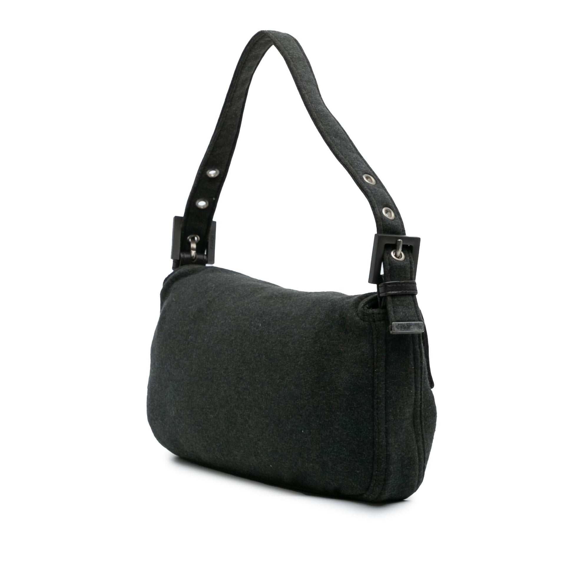 Fendi Jersey Baguette Shoulder Bag