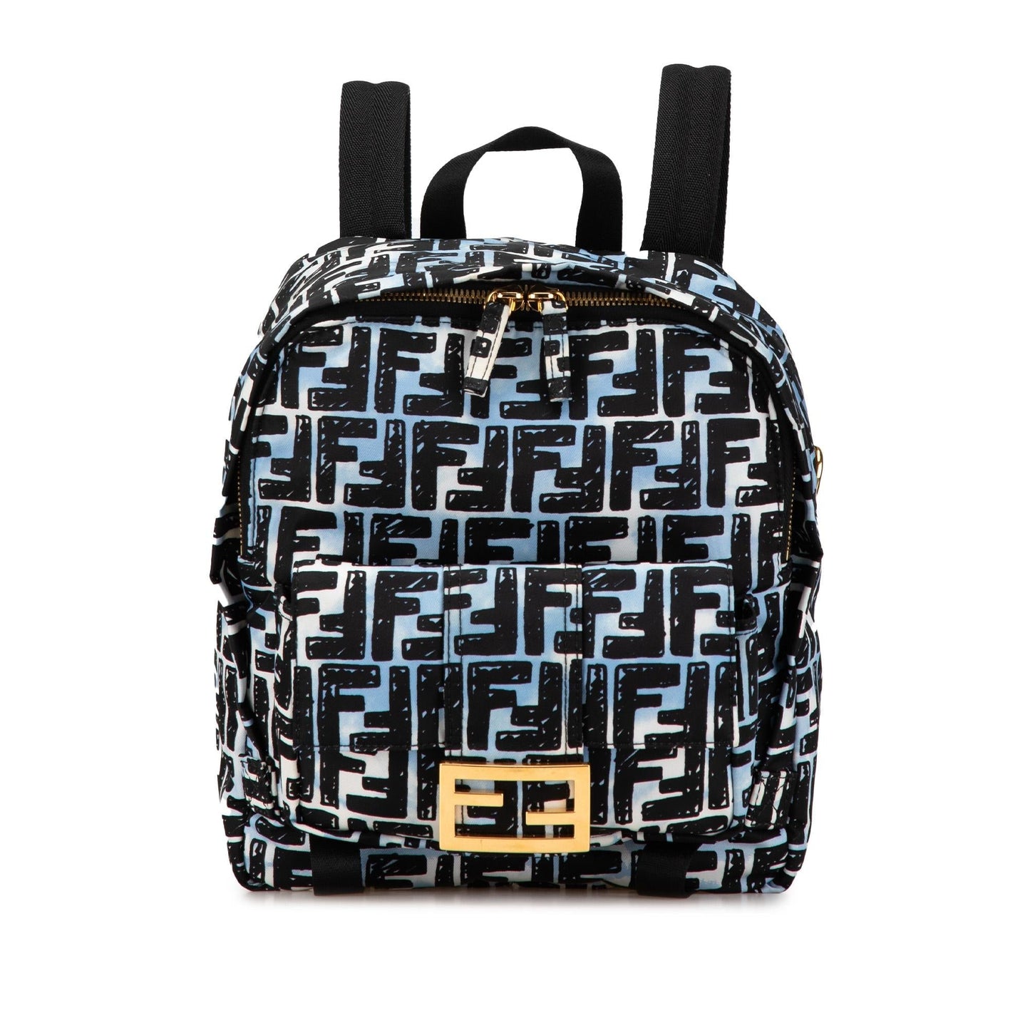 Fendi Joshua Vides Baguette Backpack Nylon Small Shoulder Bag